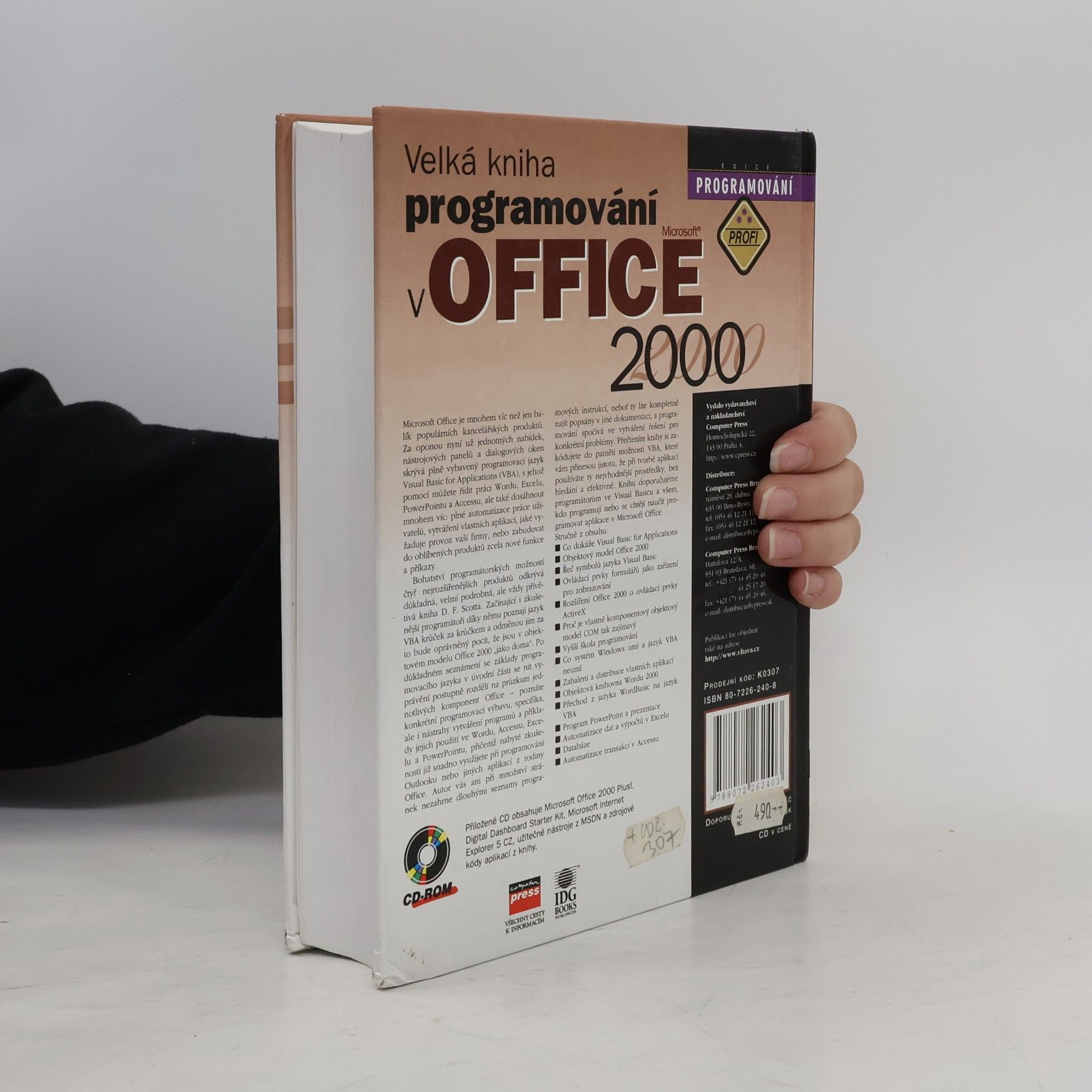 D. F. Scott Velká kniha programování v Microsoft Office 2000
