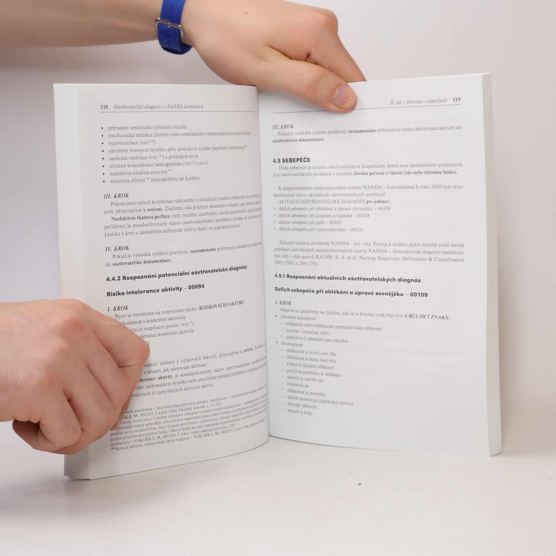 Jana Marečková Ošetřovatelské diagnózy v NANDA doménách