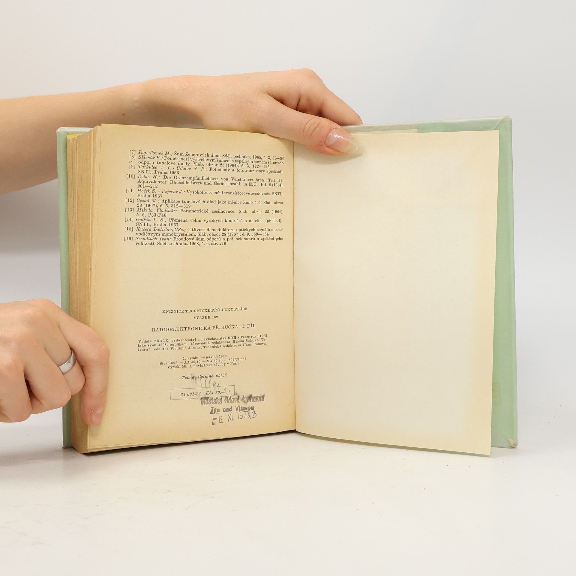 Various authors Radioelektronická příručka I