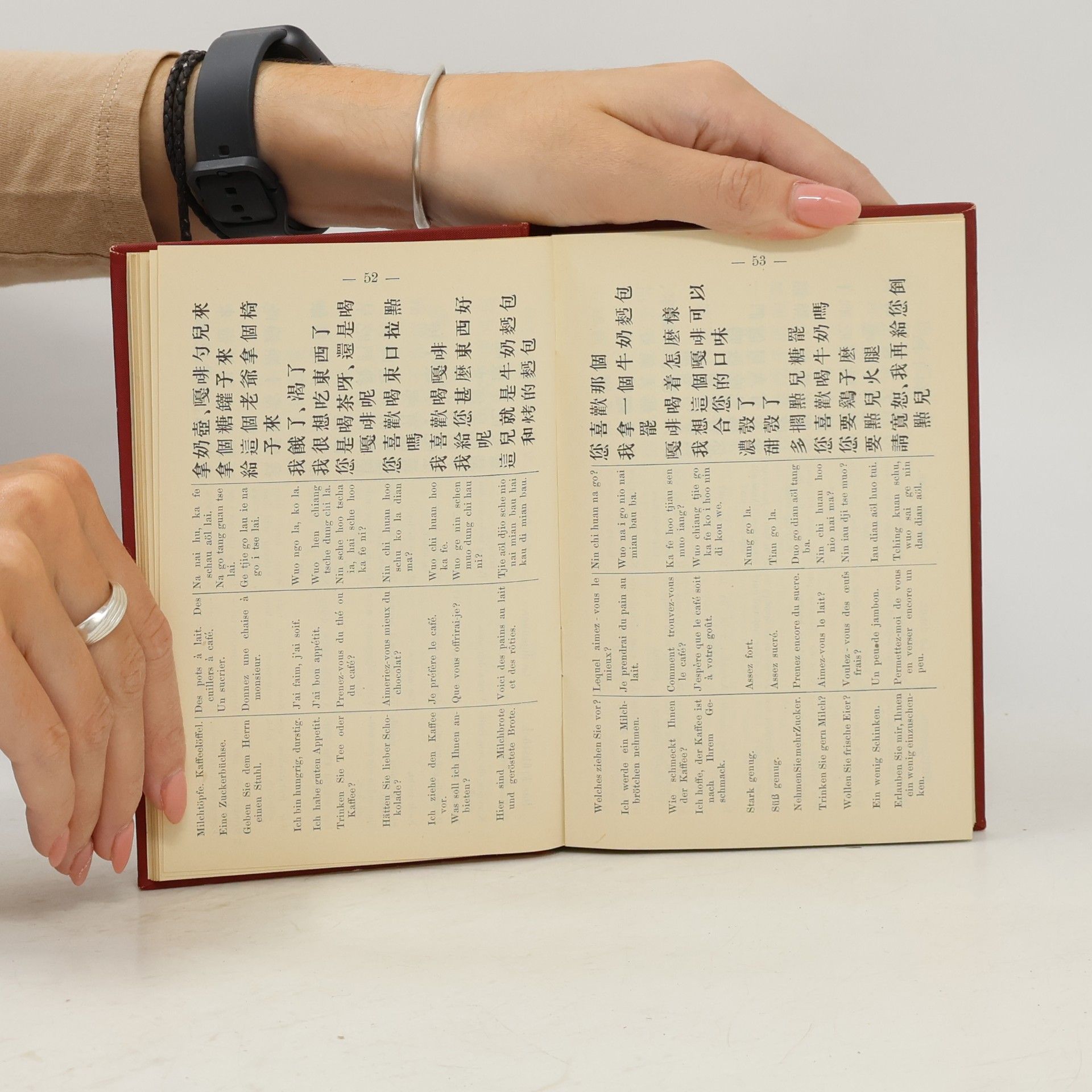 Chi Tschong Hsüeh Deutsch-französisch-chinesisches Konversationsbuch