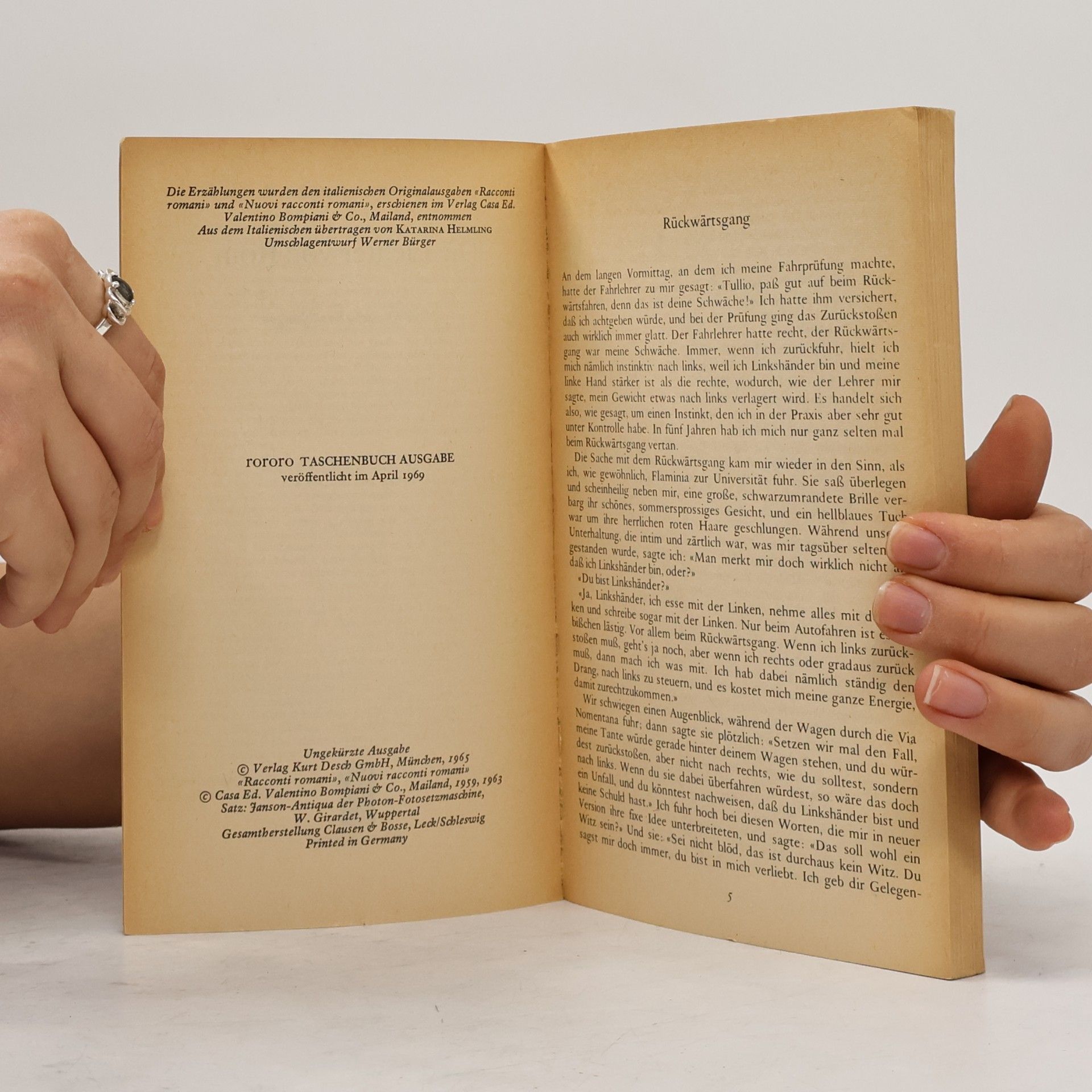 Alberto Moravia Die Lichter von Rom