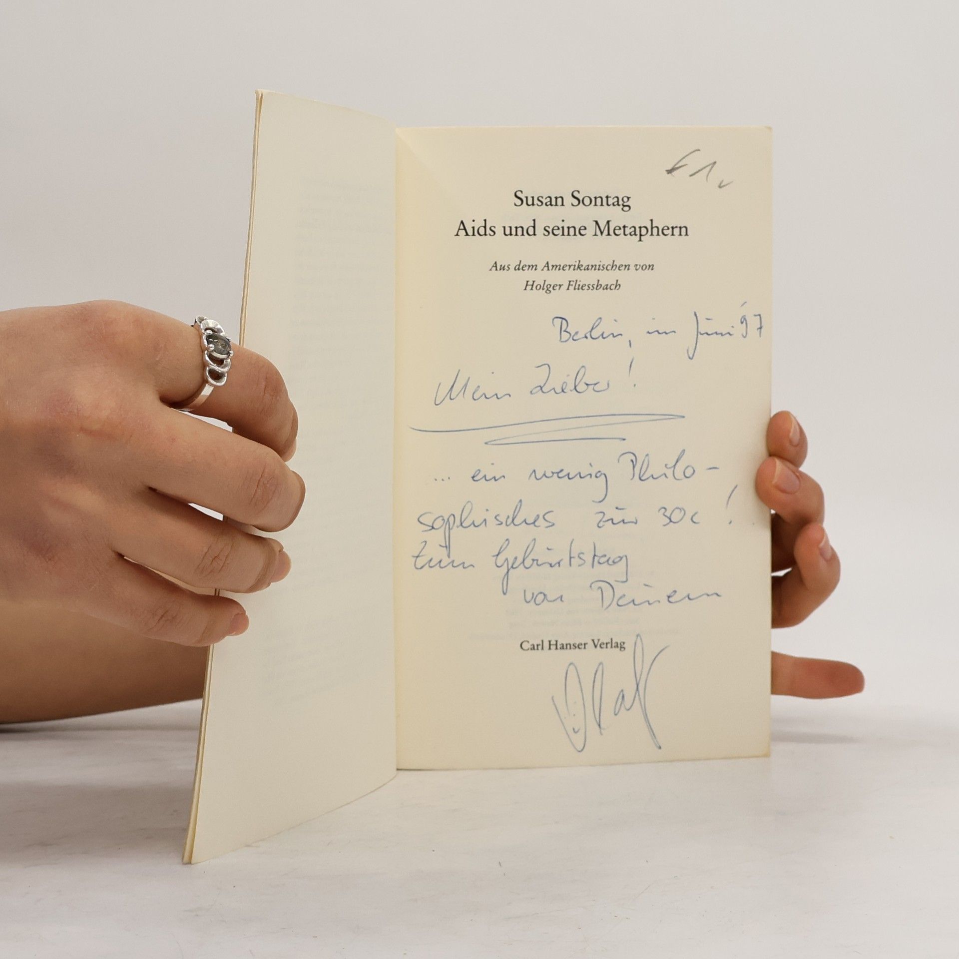 Susan Sontag Aids und seine Metaphern