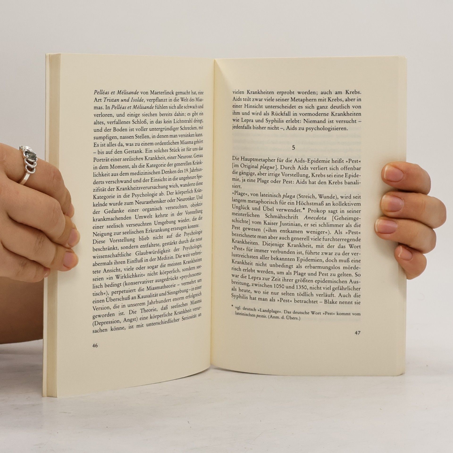 Susan Sontag Aids und seine Metaphern