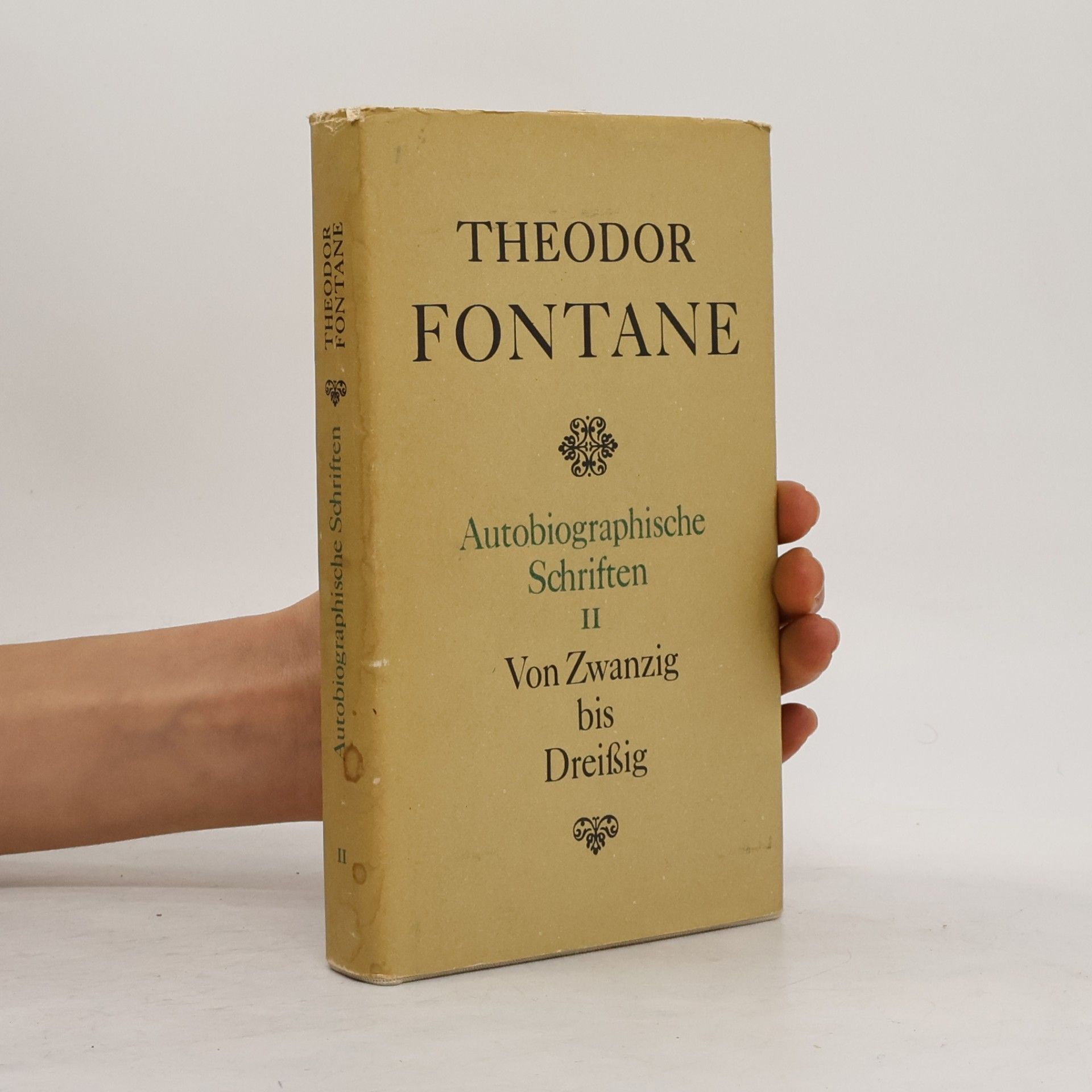 Theodor Fontane Autobiographische Schriften II