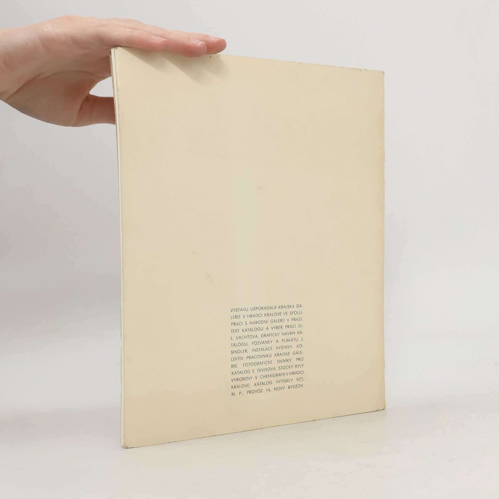 Ludmila Vachtova F. Kupka : [Katalog výstavy], Hradec Králové 1971