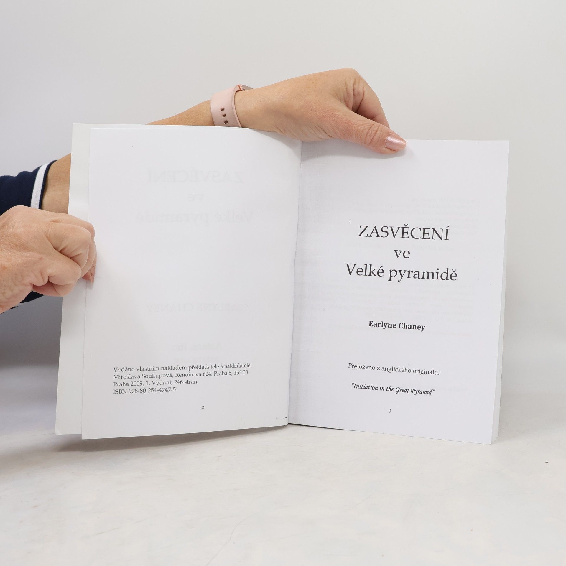 Earlyne Chaney Zasvěcení ve Velké pyramidě