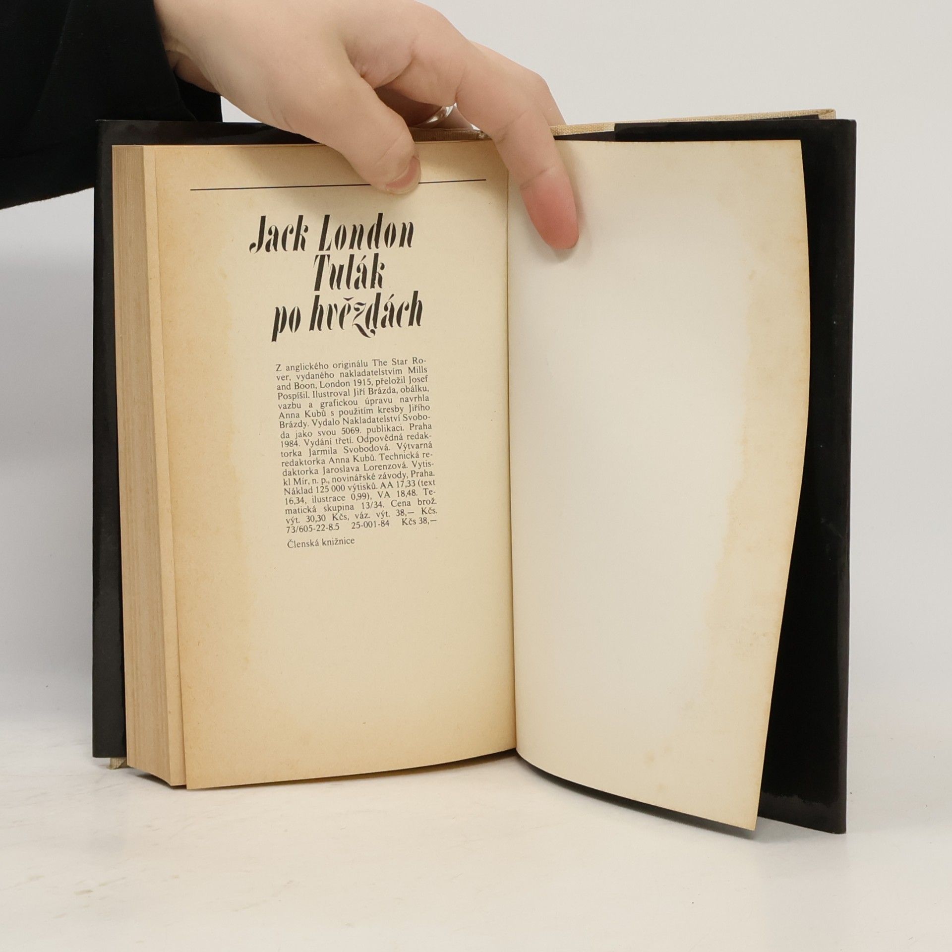 Jack London Tulák po hvězdách