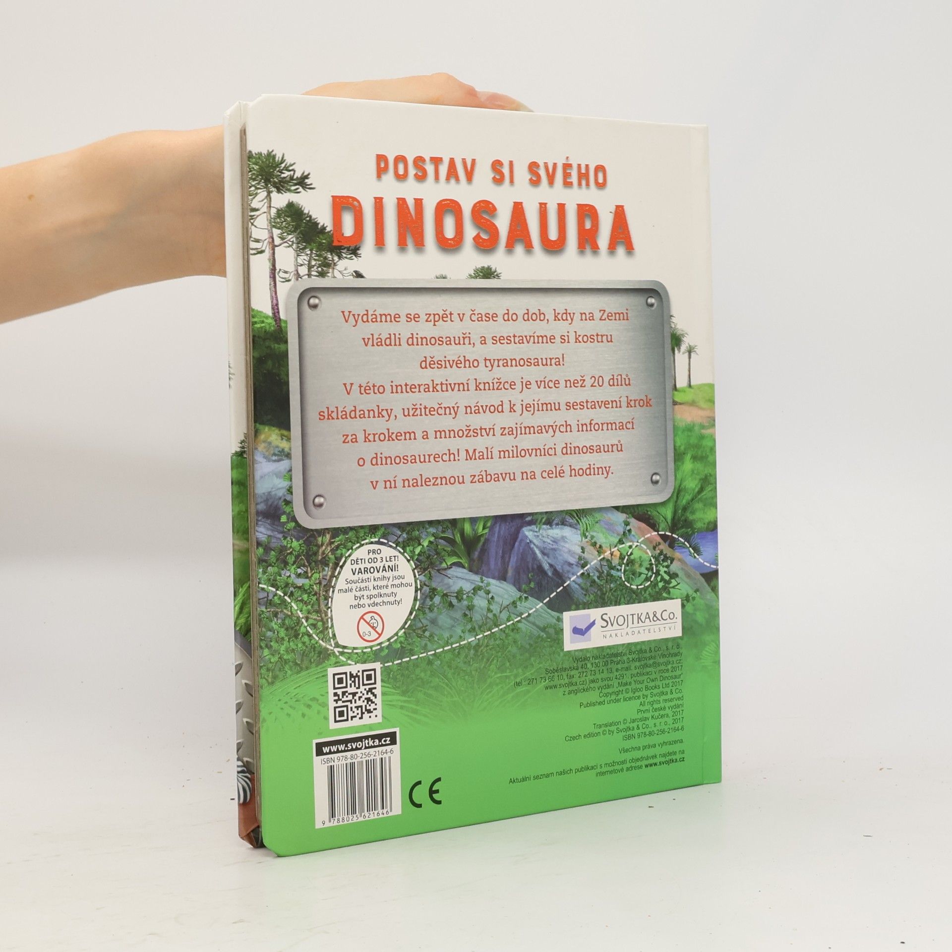 Jaroslav Kučera Postav si svého dinosaura : děsivá fakta o dinosaurech