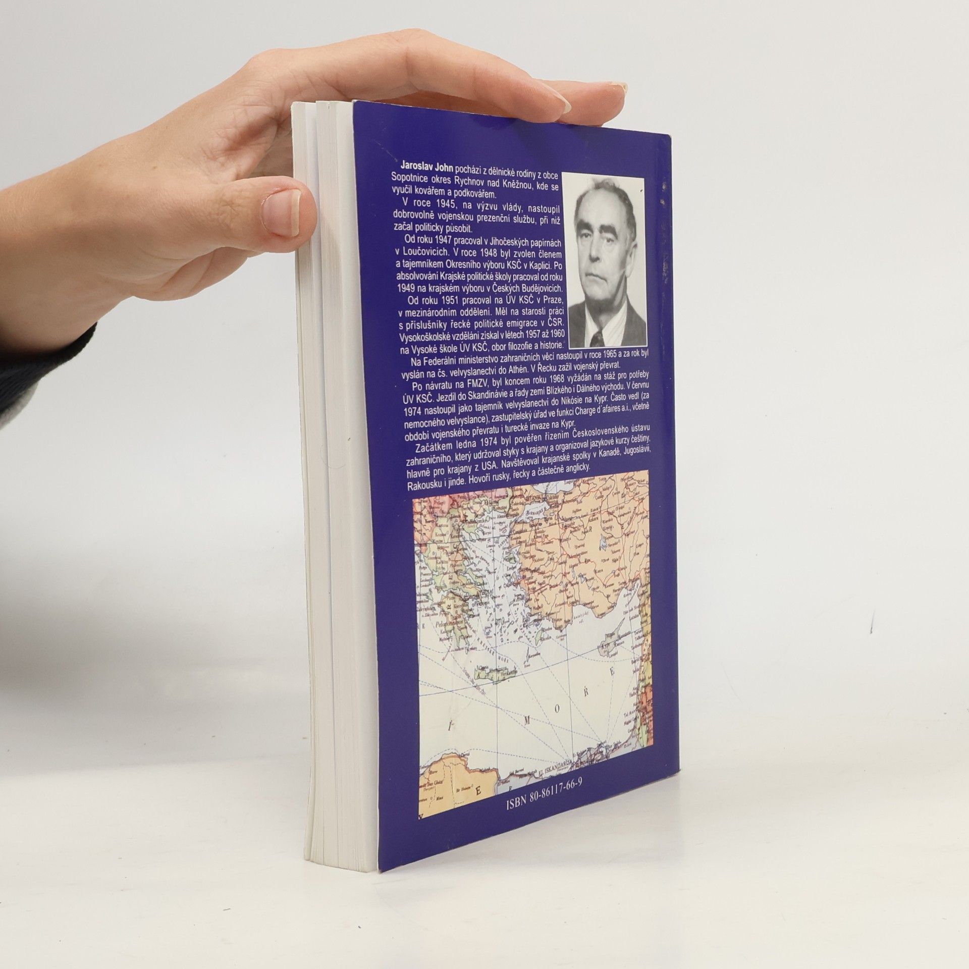 Jan Johann Jaroslav Miška Kovář diplomatem