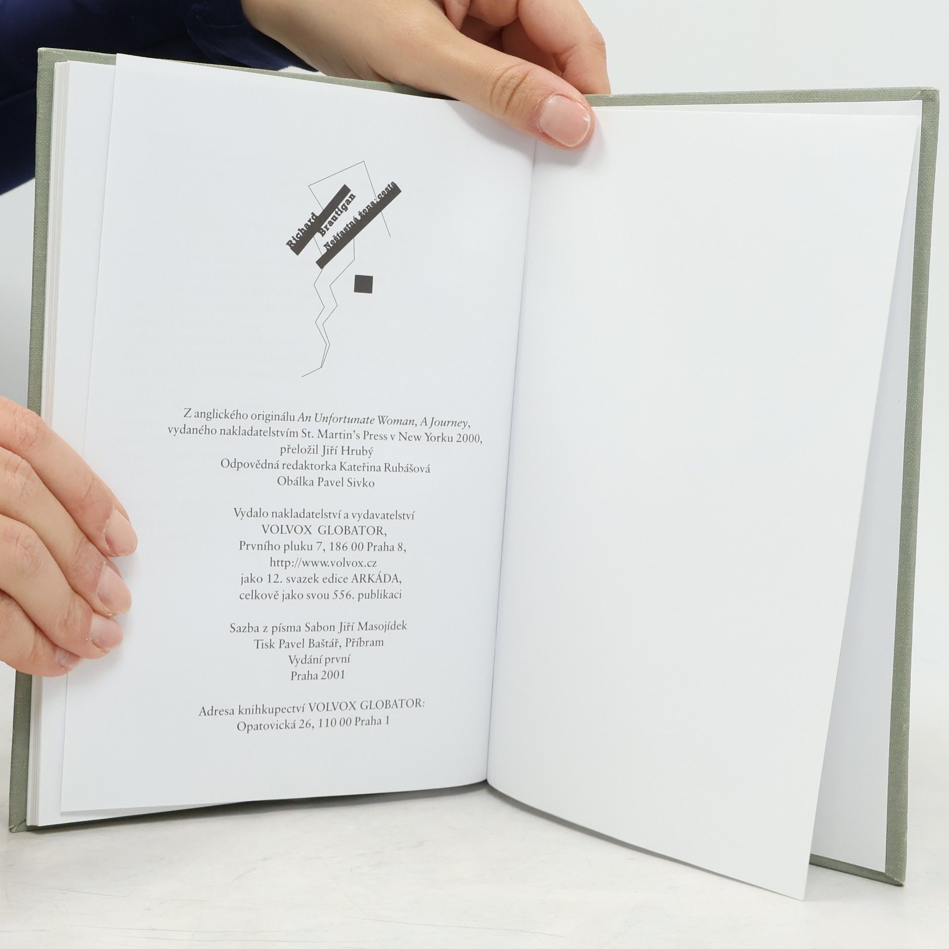 Richard Brautigan Nešťastná žena: cesta