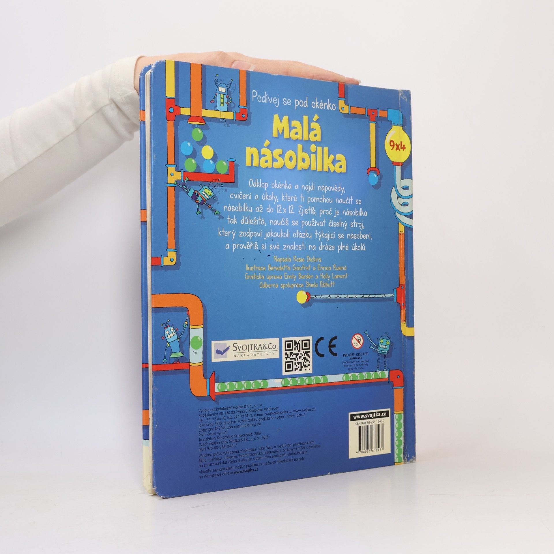 Rosie Dickins Malá násobilka - Podívej se pod okénko