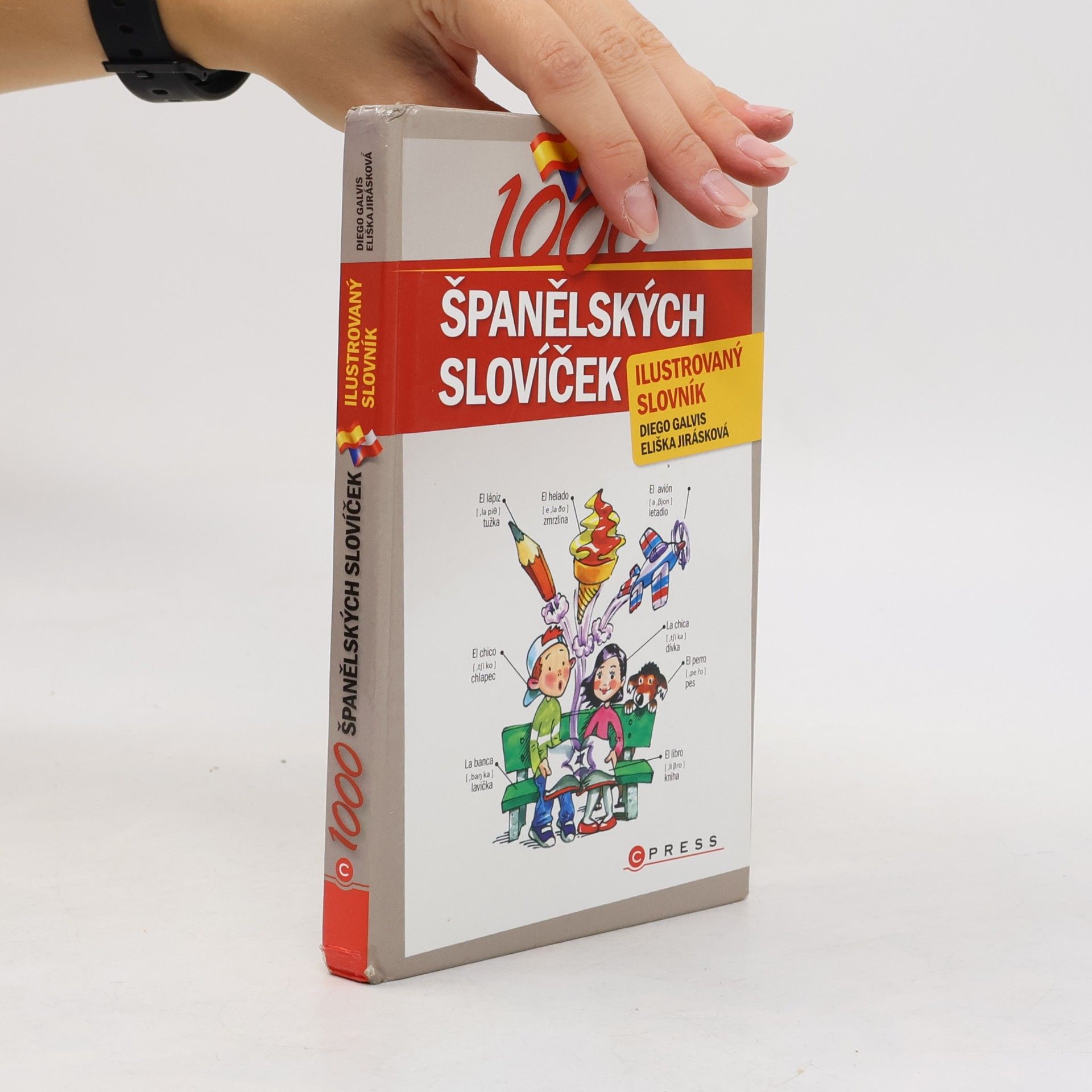 Eliška Jirásková 1000 španělských slovíček: Ilustrovaný slovník