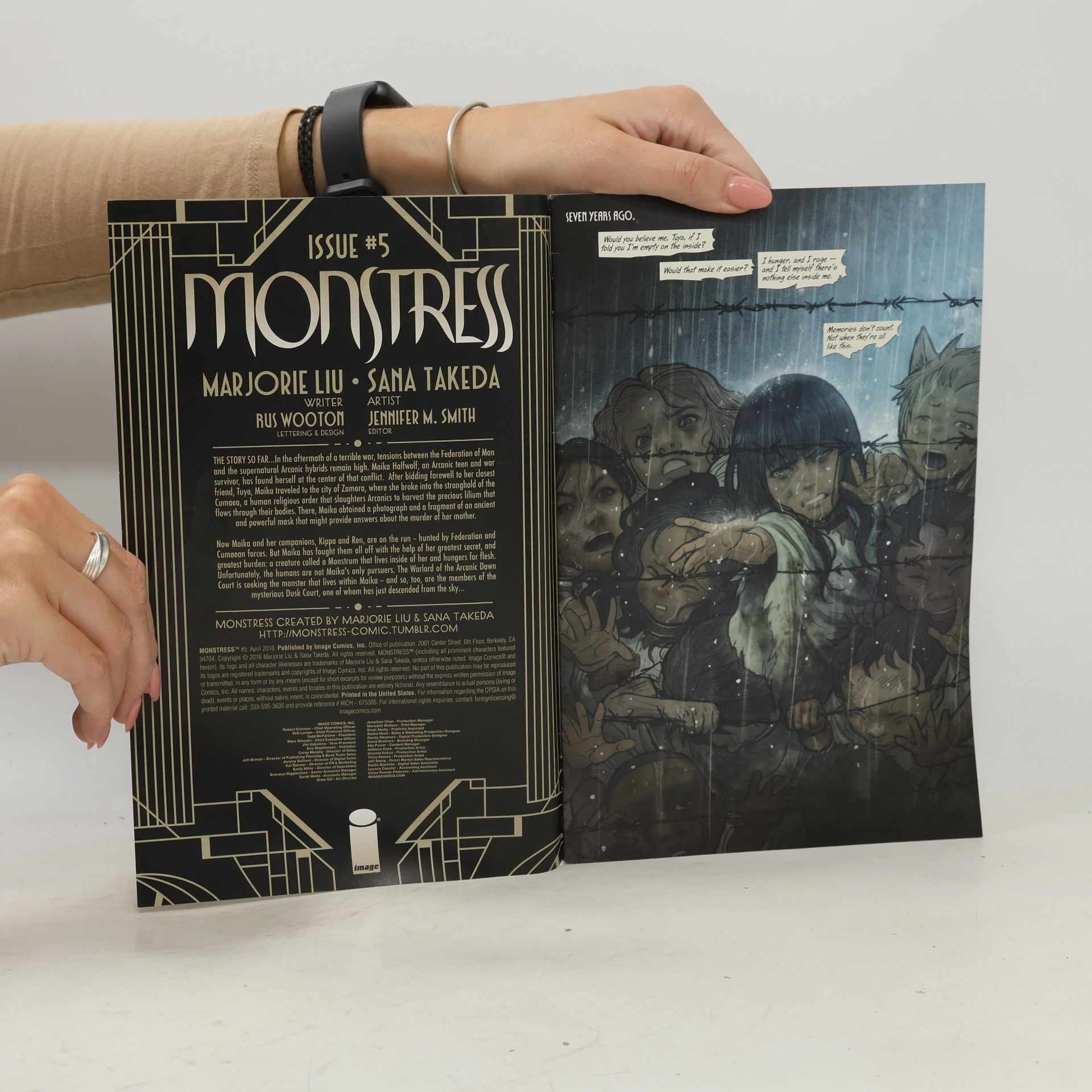 Marjorie Liu Monstress Vol. 5