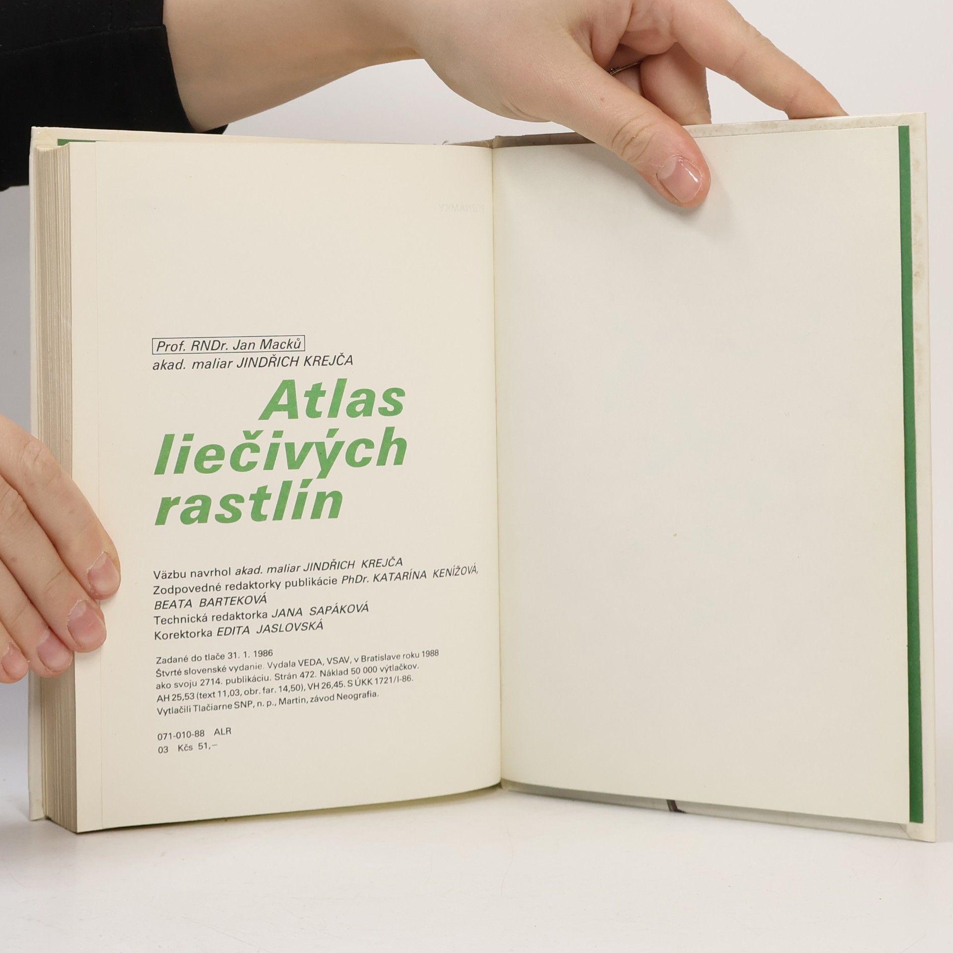 Jan Macků Atlas liečivých rastlín