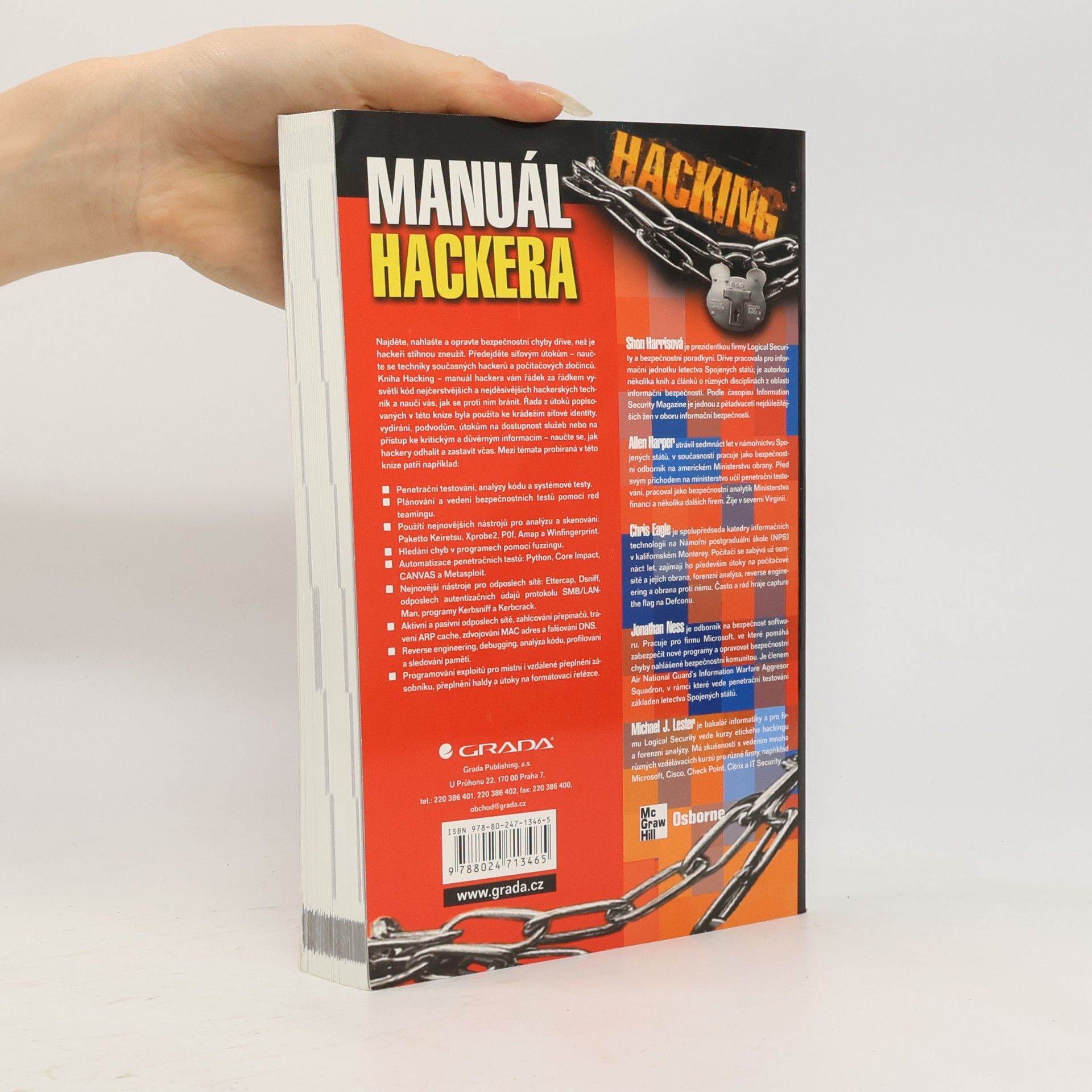 Allen Harper Hacking – manuál hackera