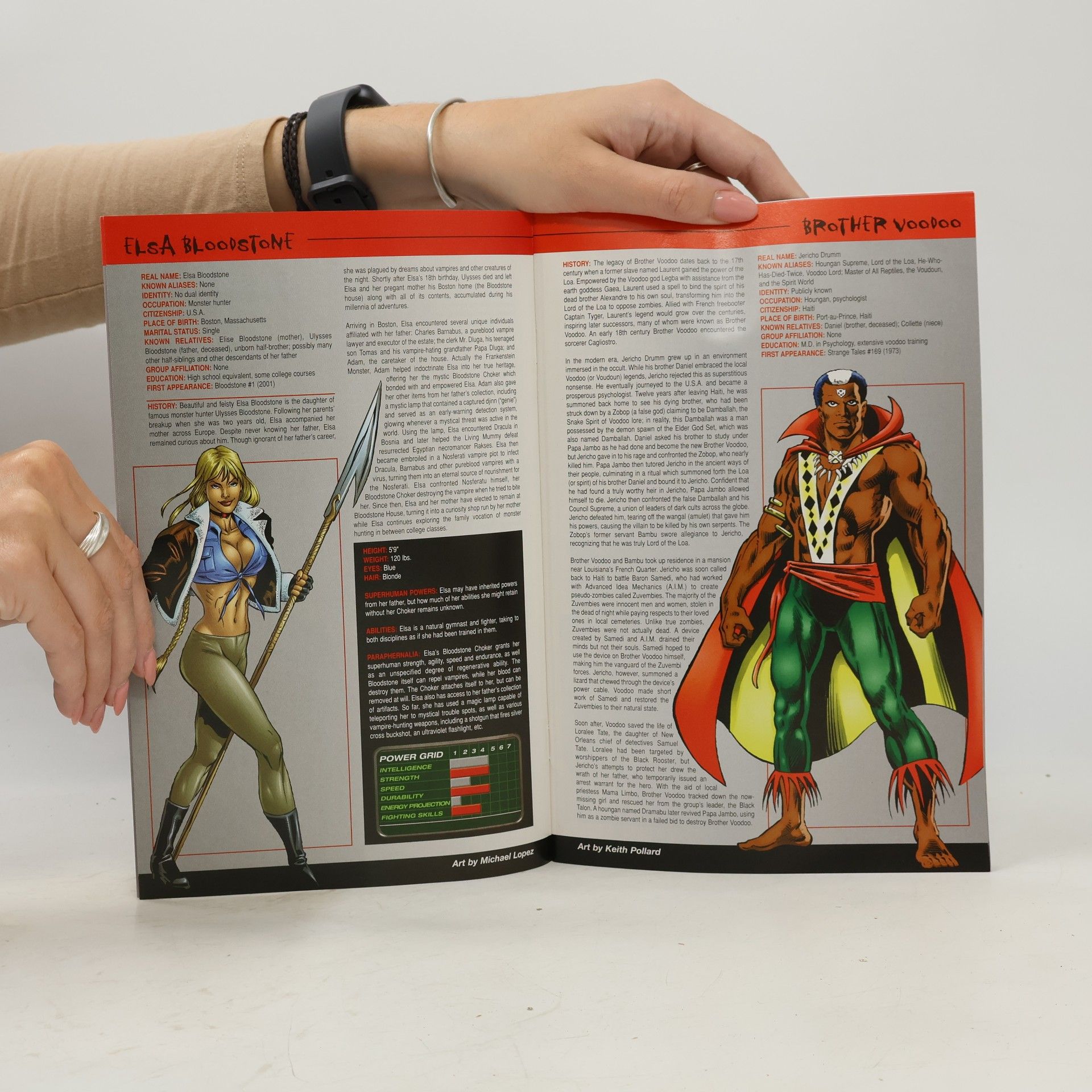 Jeff Christiansen The Official Handbook of the Marvel Universe