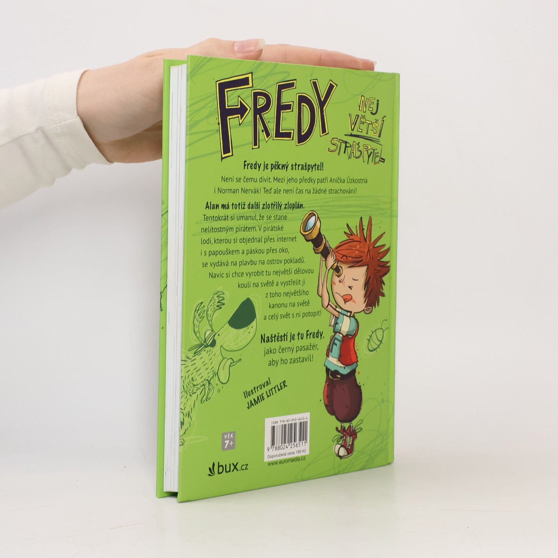 Georgia Pritchett Fredy. Největší strašpytel bojuje s pirátem