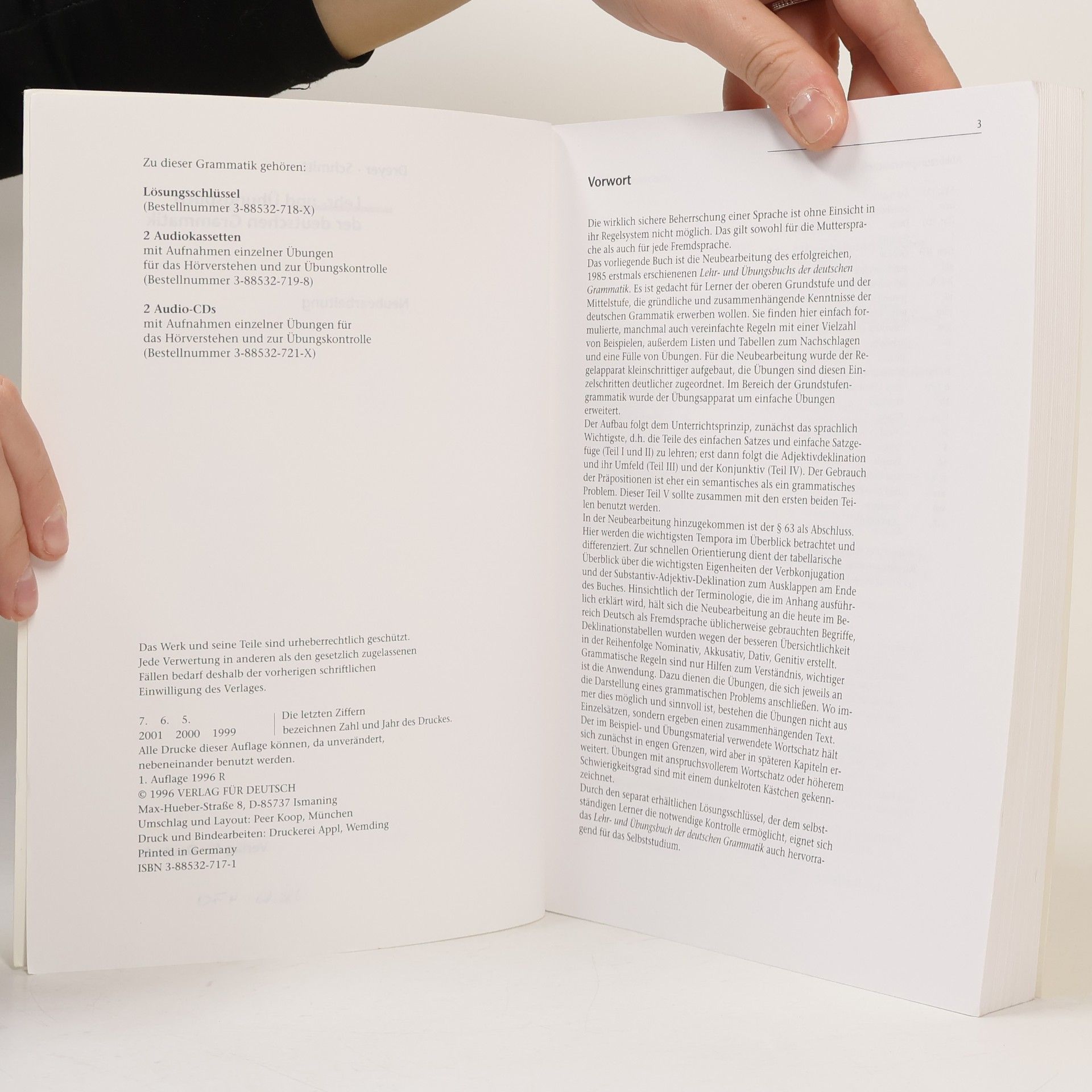 Hilke Dreyer Lehr- und Übungsbuch der deutschen Grammatik