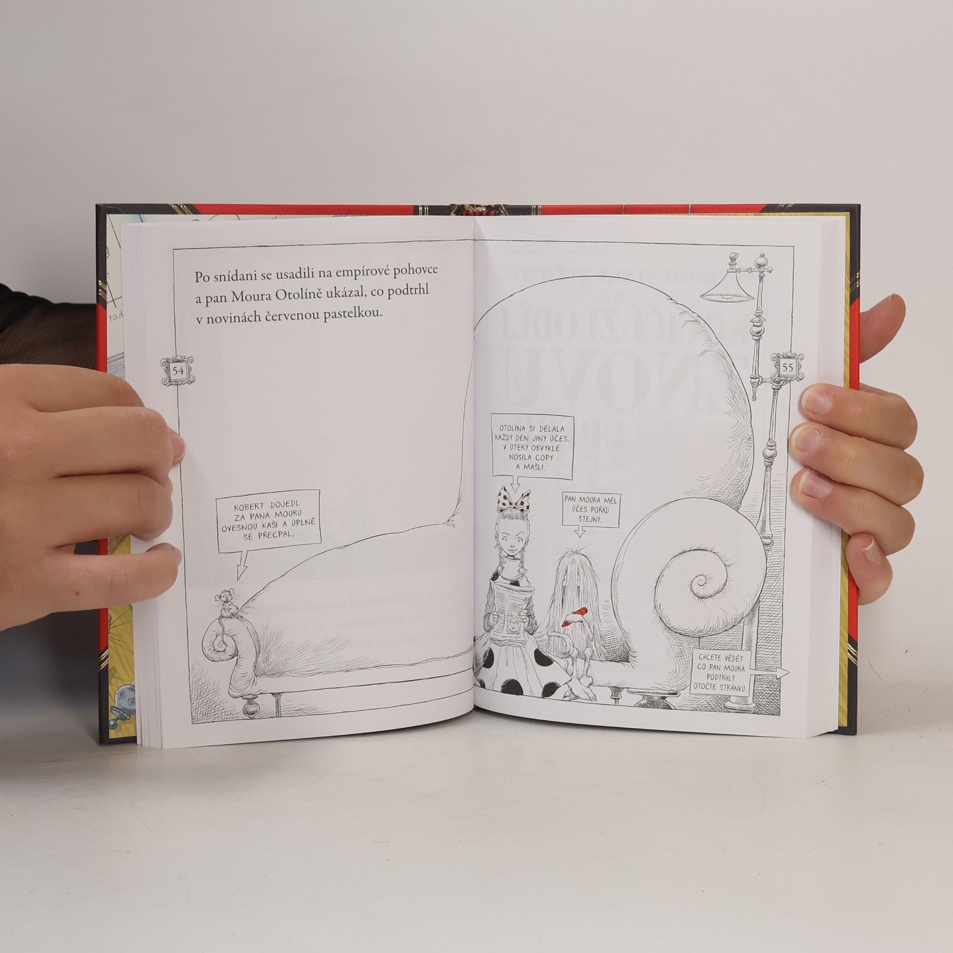 Chris Riddell Otolína a žlutá kočka