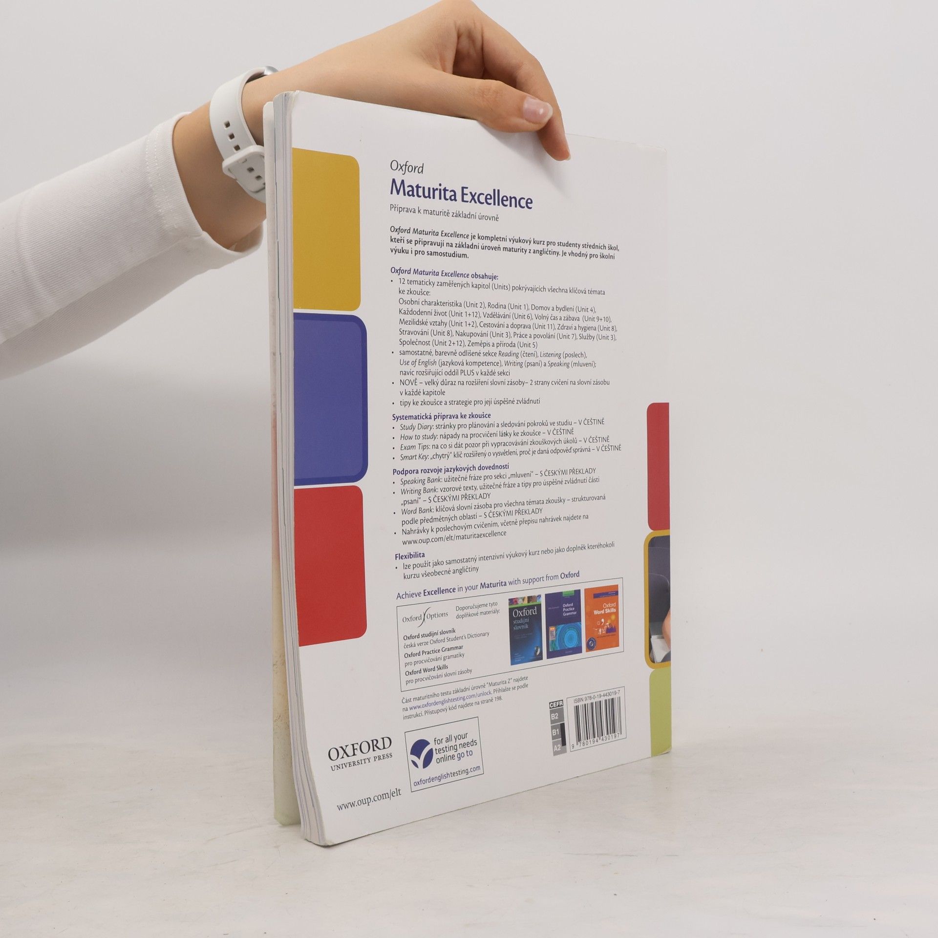 Collectif d'auteurs Oxford Maturita Excellence: Průvodce gramatikou k maturitě