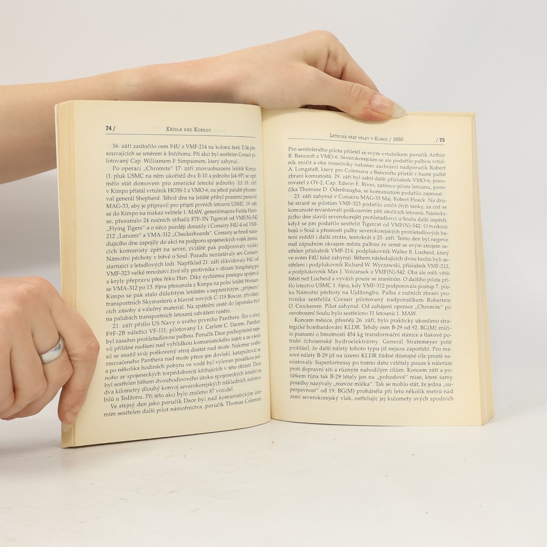 Daniel Kamas Křídla nad Koreou 1950-1953 : první střetnutí proudových letounů v dějinách