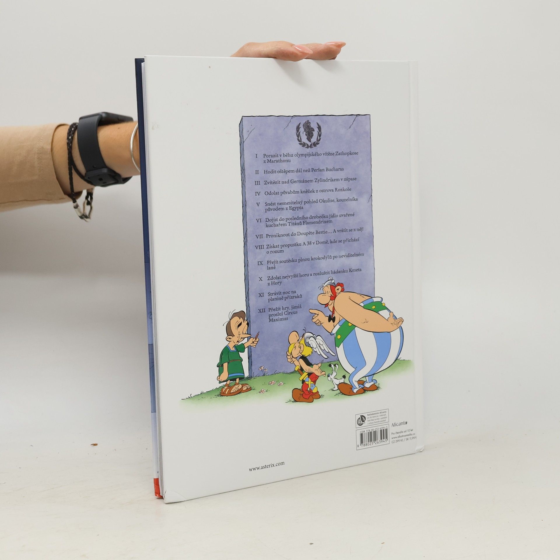 René Goscinny XII úkolů pro Asterixe