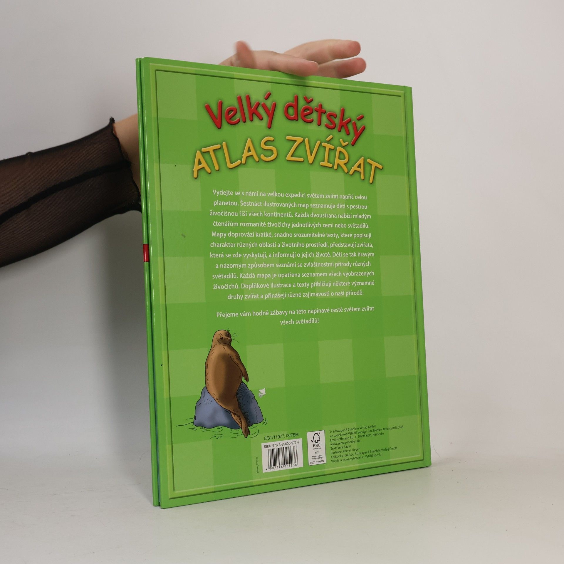 Vera Bauer Veľký detský atlas zvierat