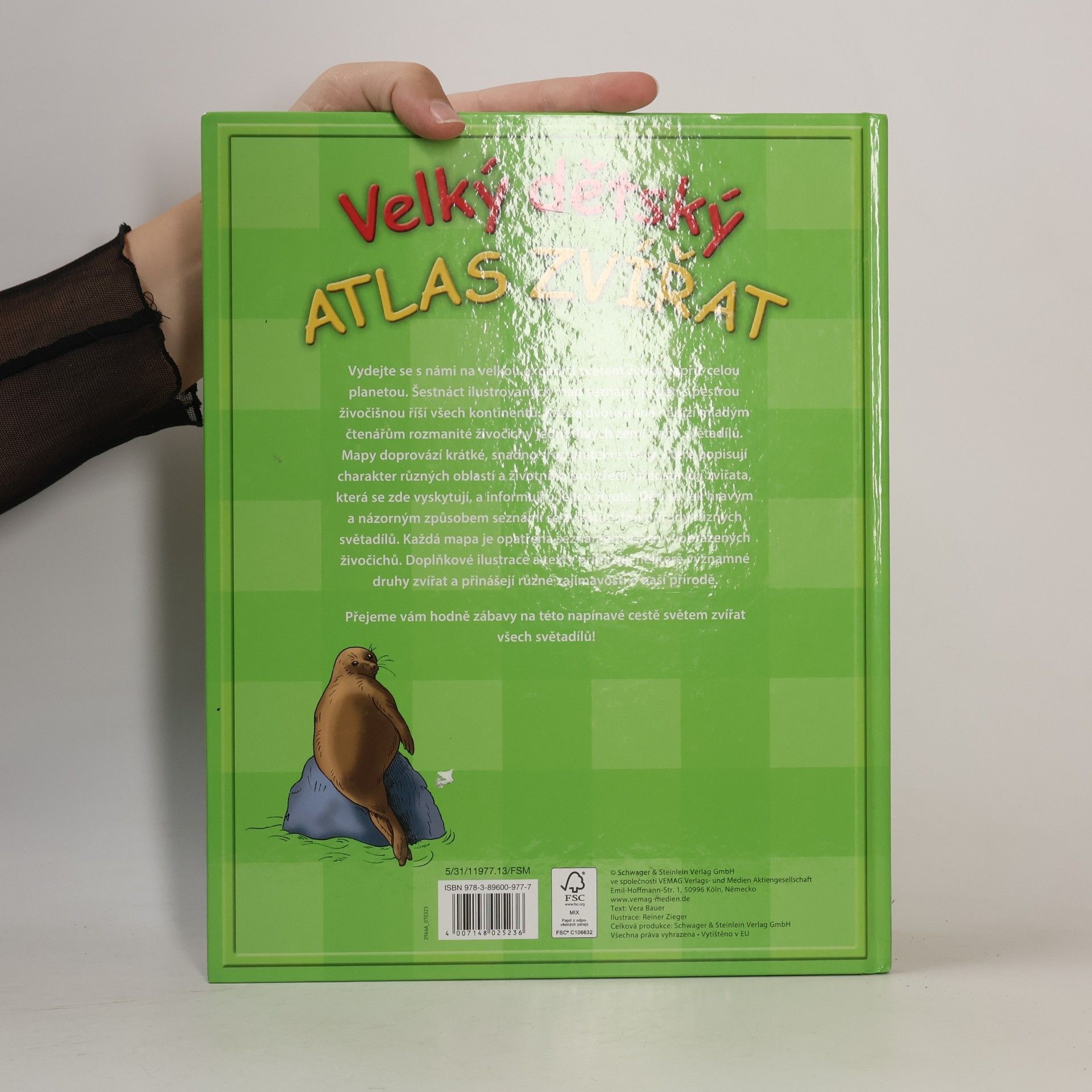 Vera Bauer Veľký detský atlas zvierat