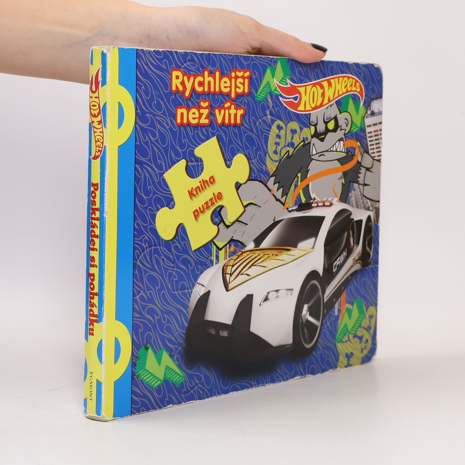 Various authors Hot Wheels - Kniha puzzle