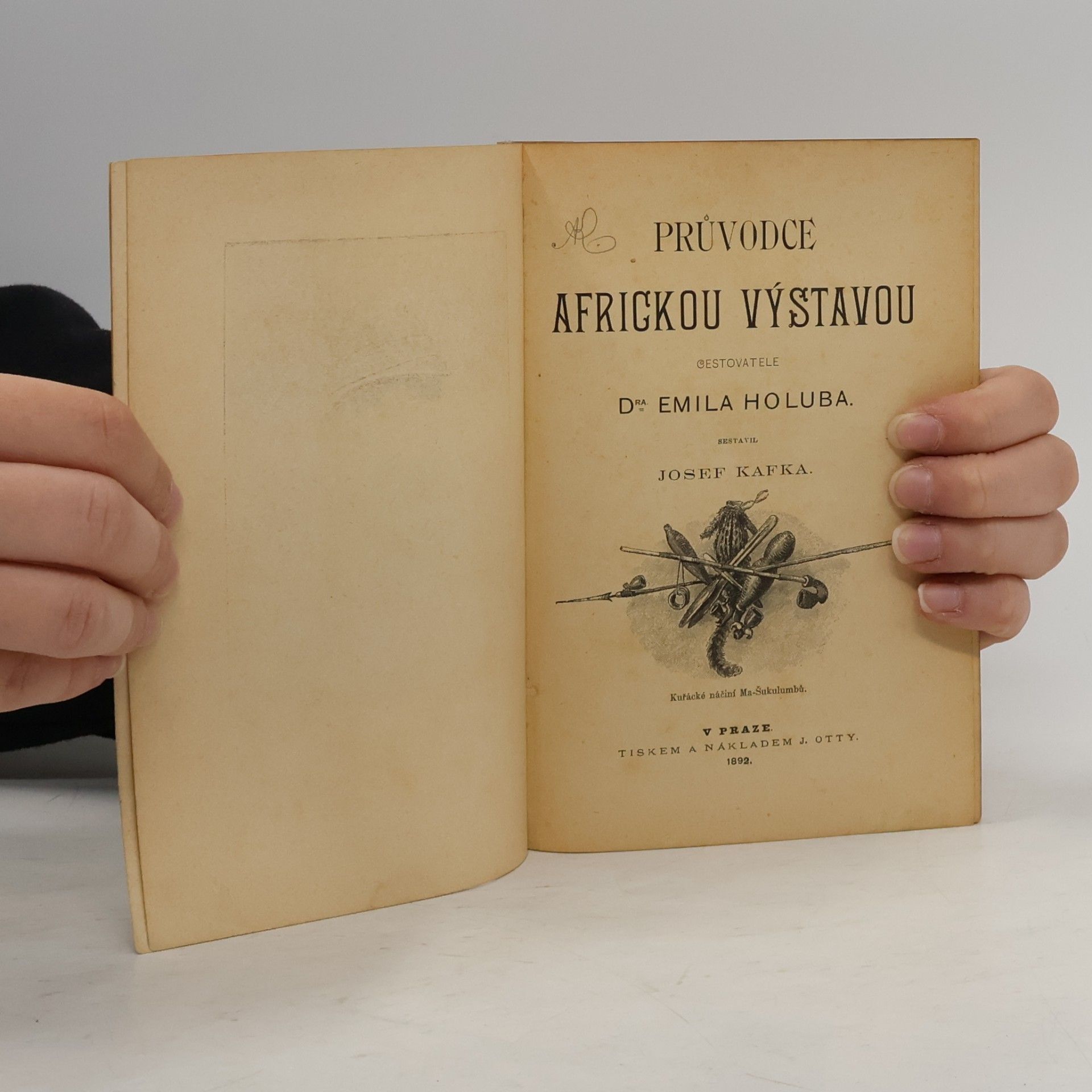 Kafka Josef Průvodce africkou výstavou cestovatele Dra. Emila Holuba