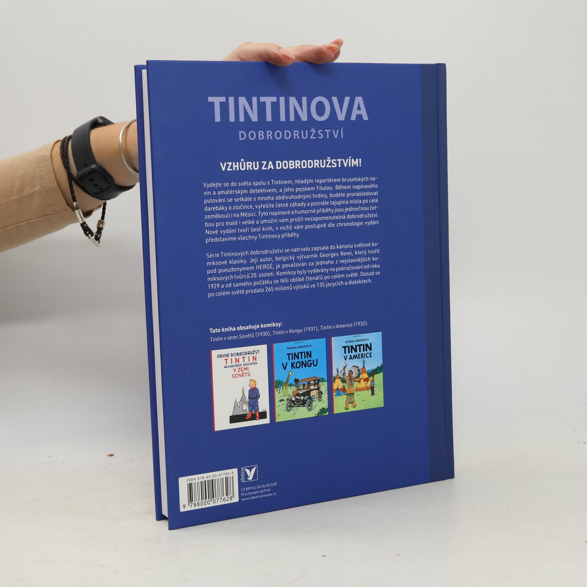 Hergé Tintinova dobrodružství 1 - omnibus 1-3
