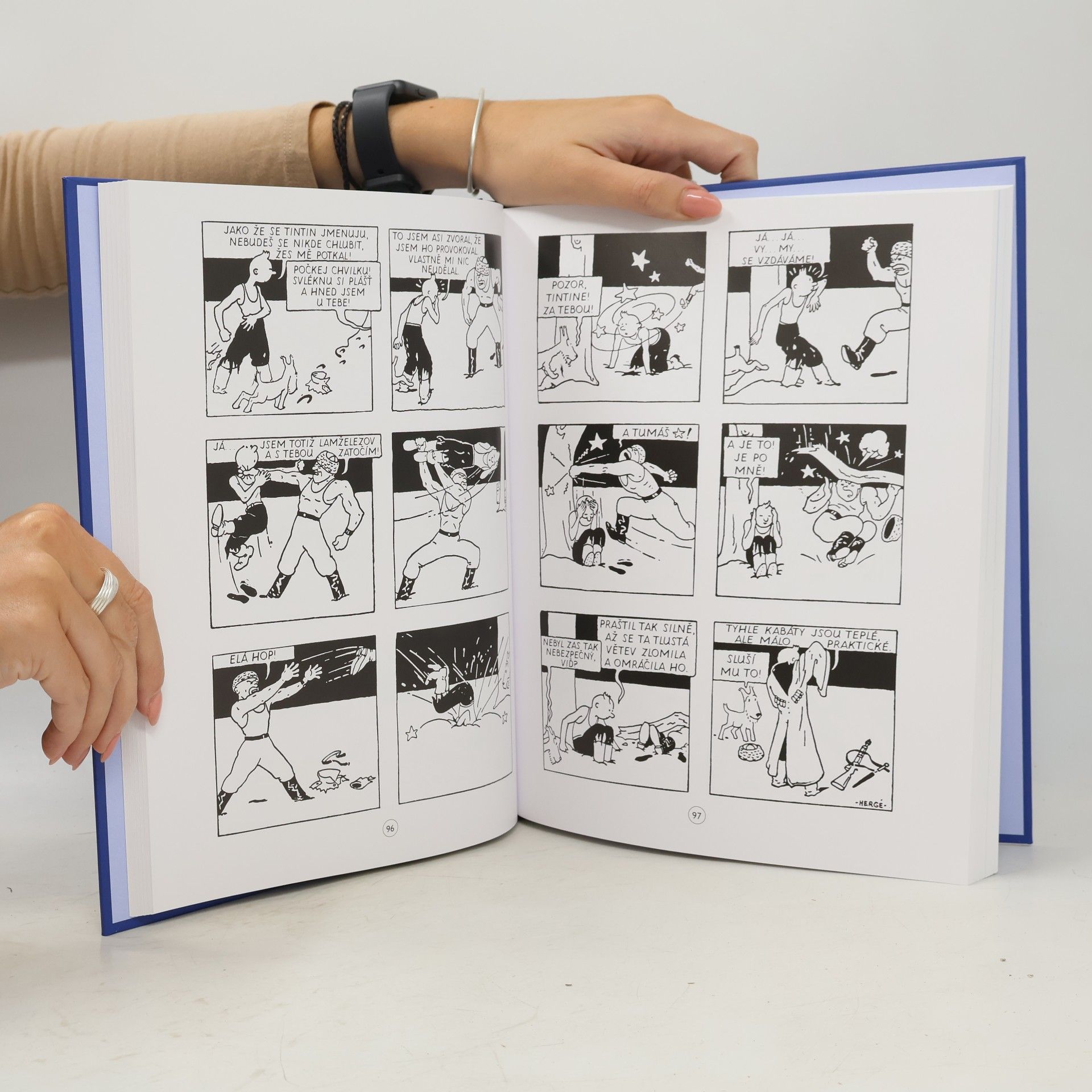 Hergé Tintinova dobrodružství 1 - omnibus 1-3