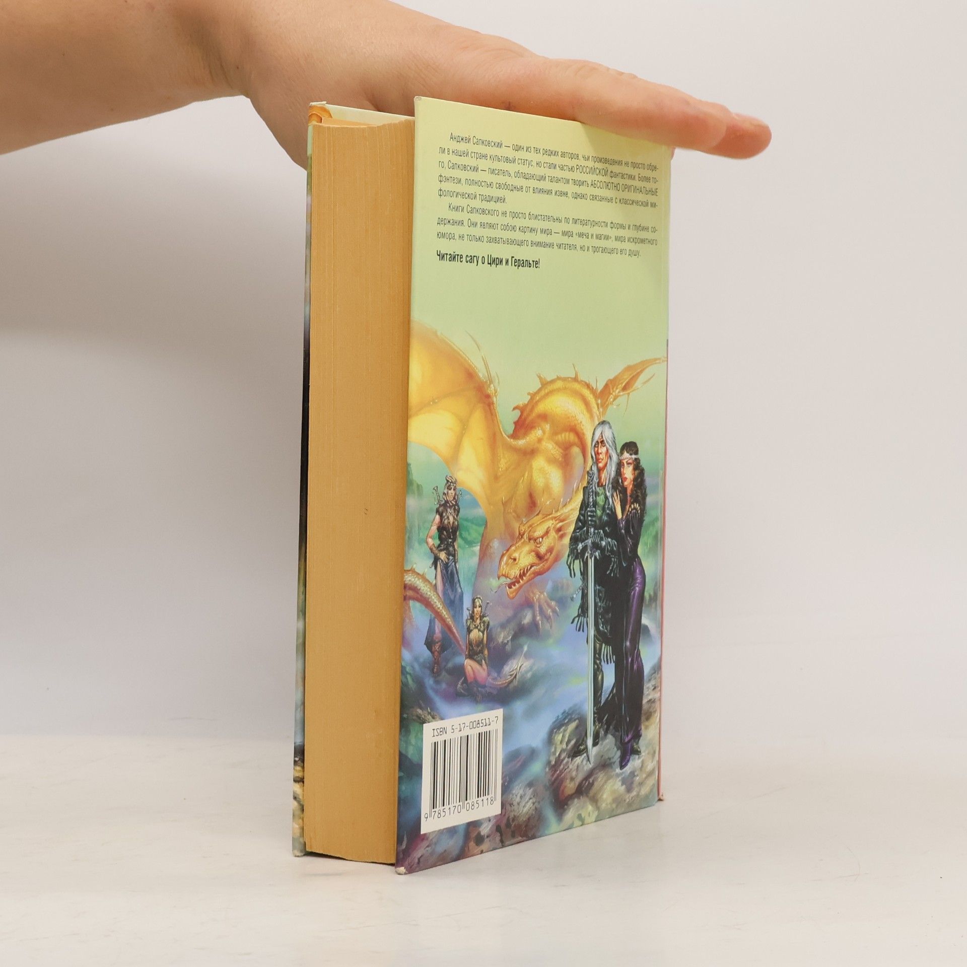 Andrzej Sapkowski Золотая серия фэнтези: Последнее желание / Меч предназначения