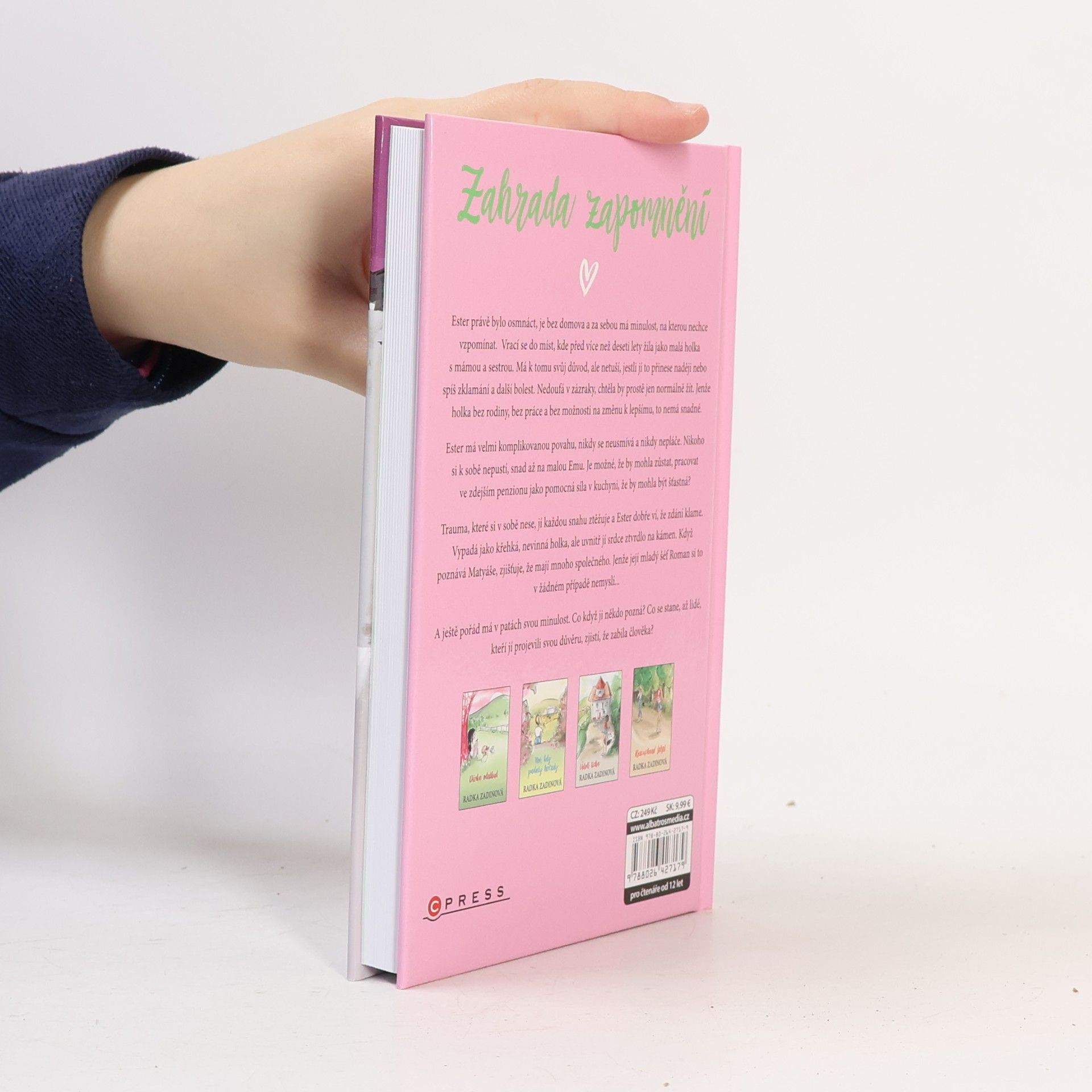 Radka Zadinová Zahrada zapomnění