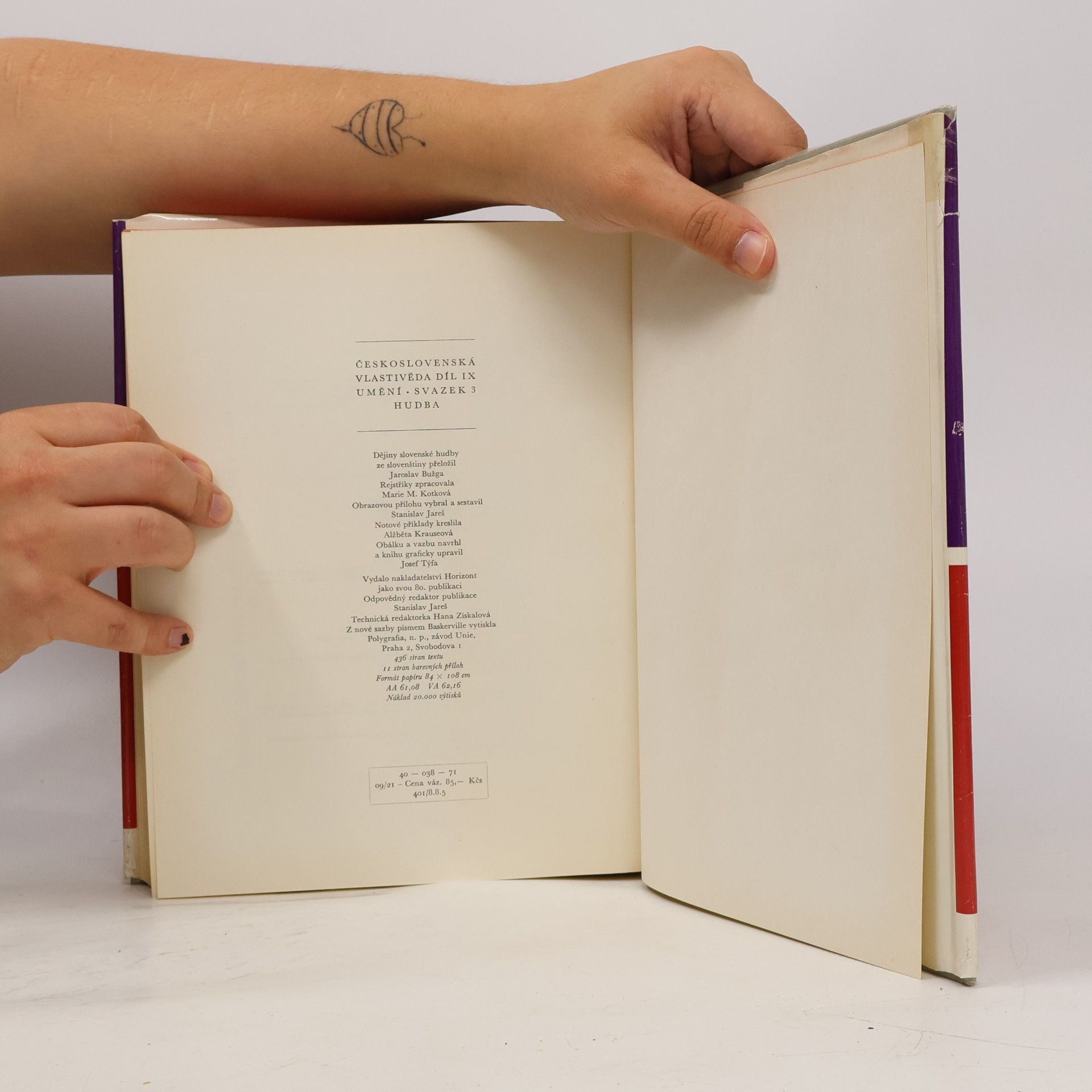 Various authors Československá vlastivěda díl IX. Umění sv. 4. Divadlo