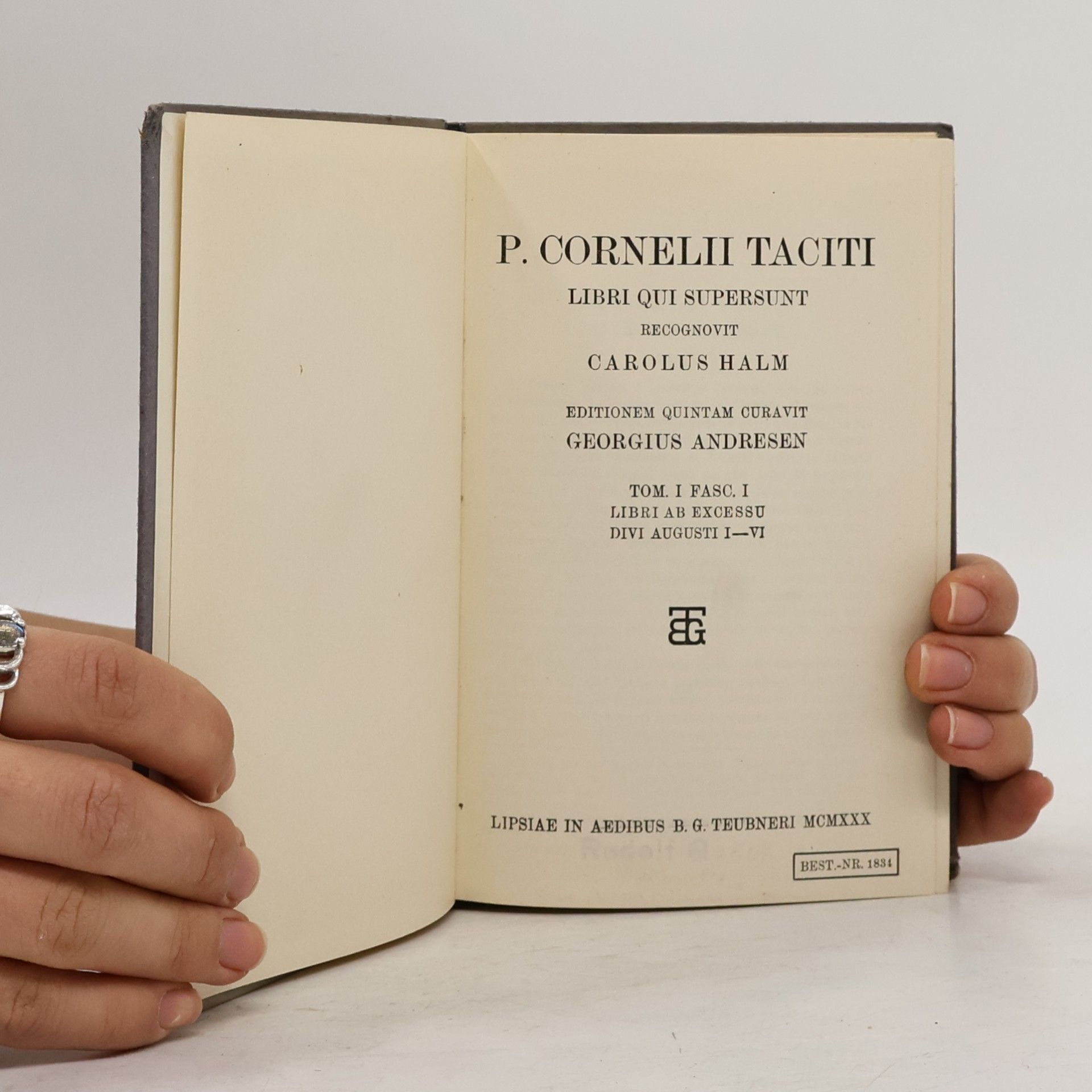 Cornelius Tacitus CORNELIVS TACITVS