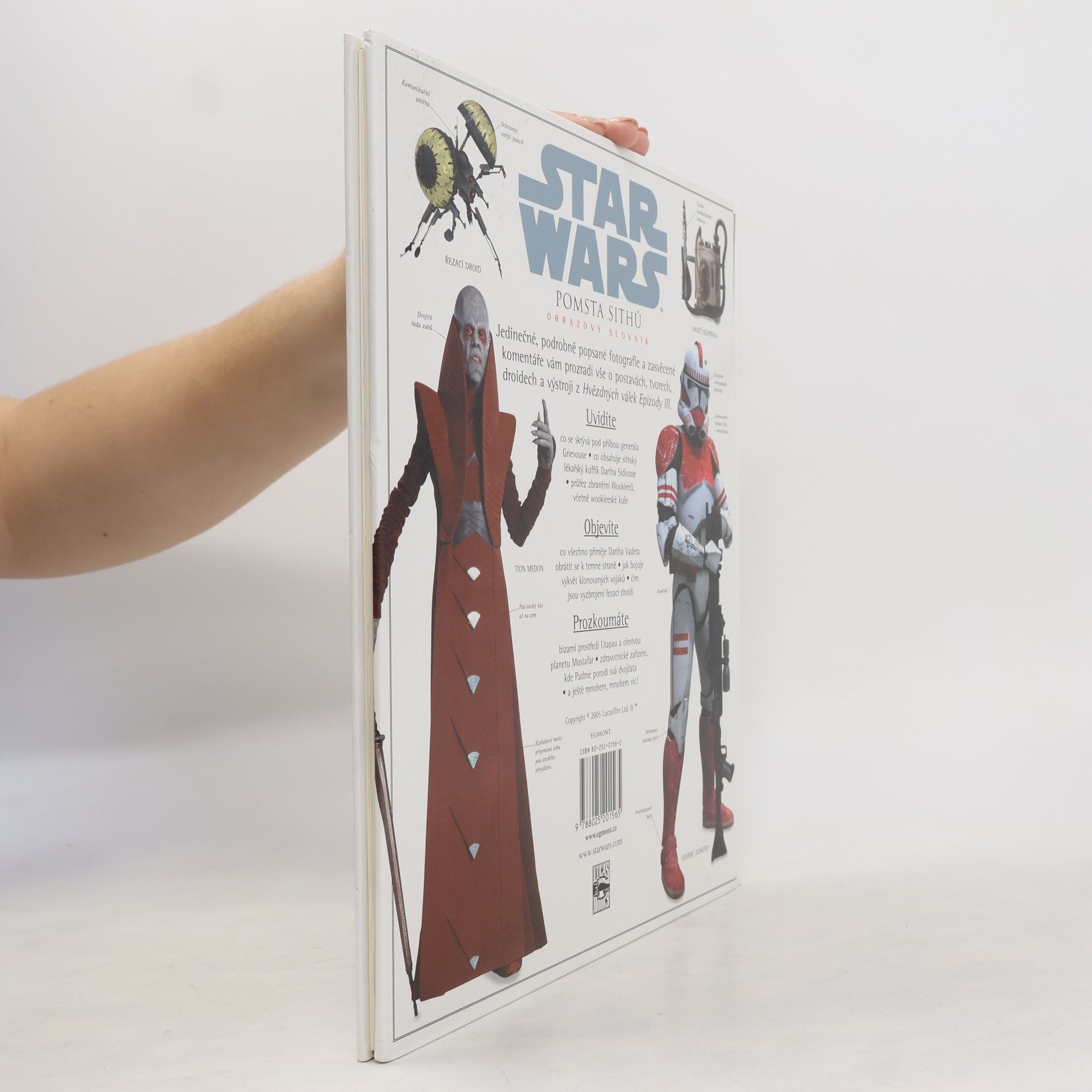 James Luceno Star Wars. Pomsta Sithů : obrazový slovník