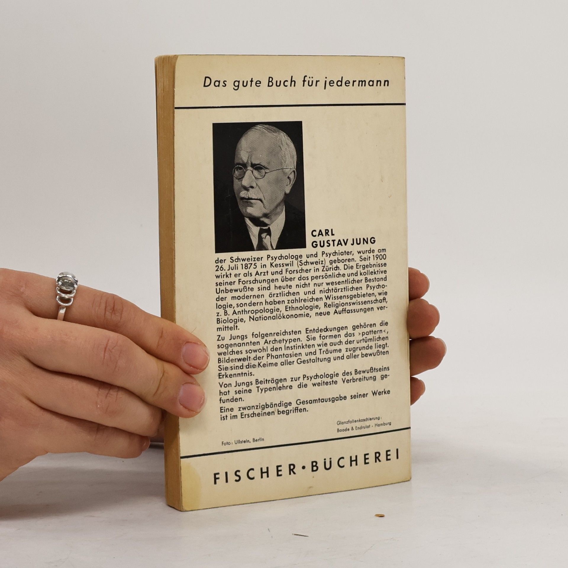 Carl Gustav Jung Bewußtes und Unbewusstes