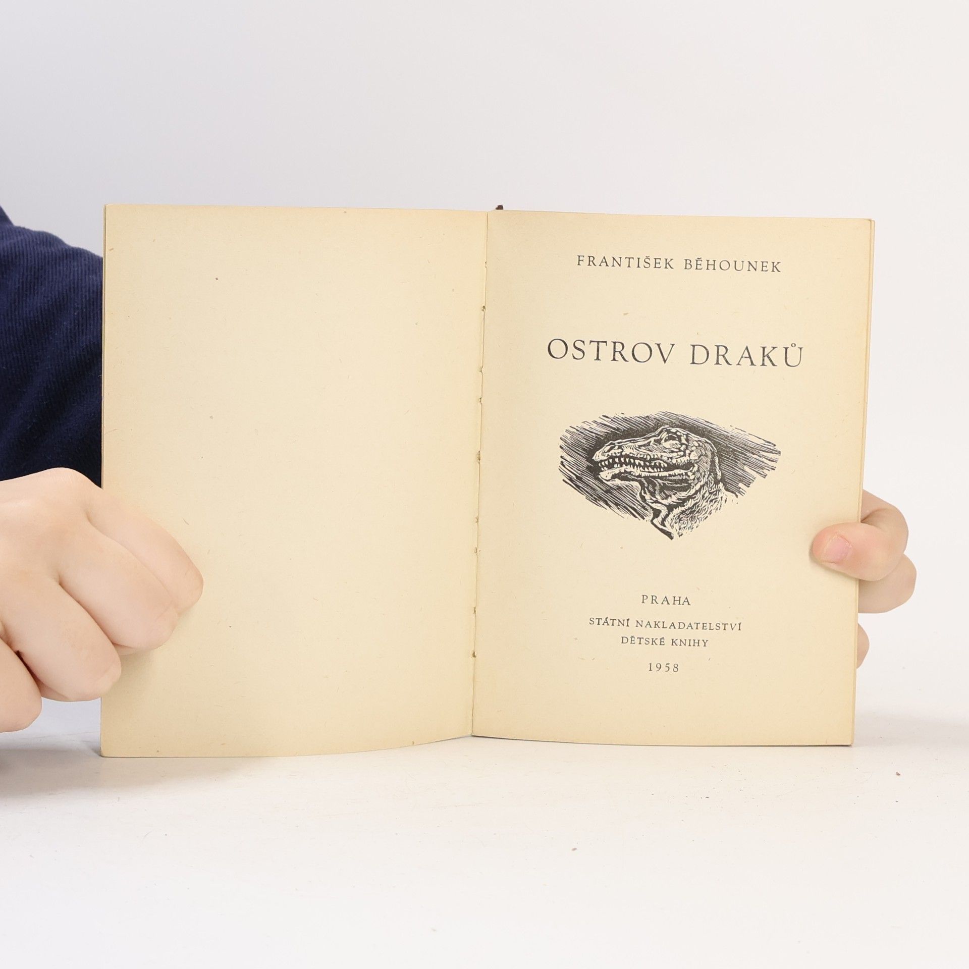 František Běhounek Ostrov draků