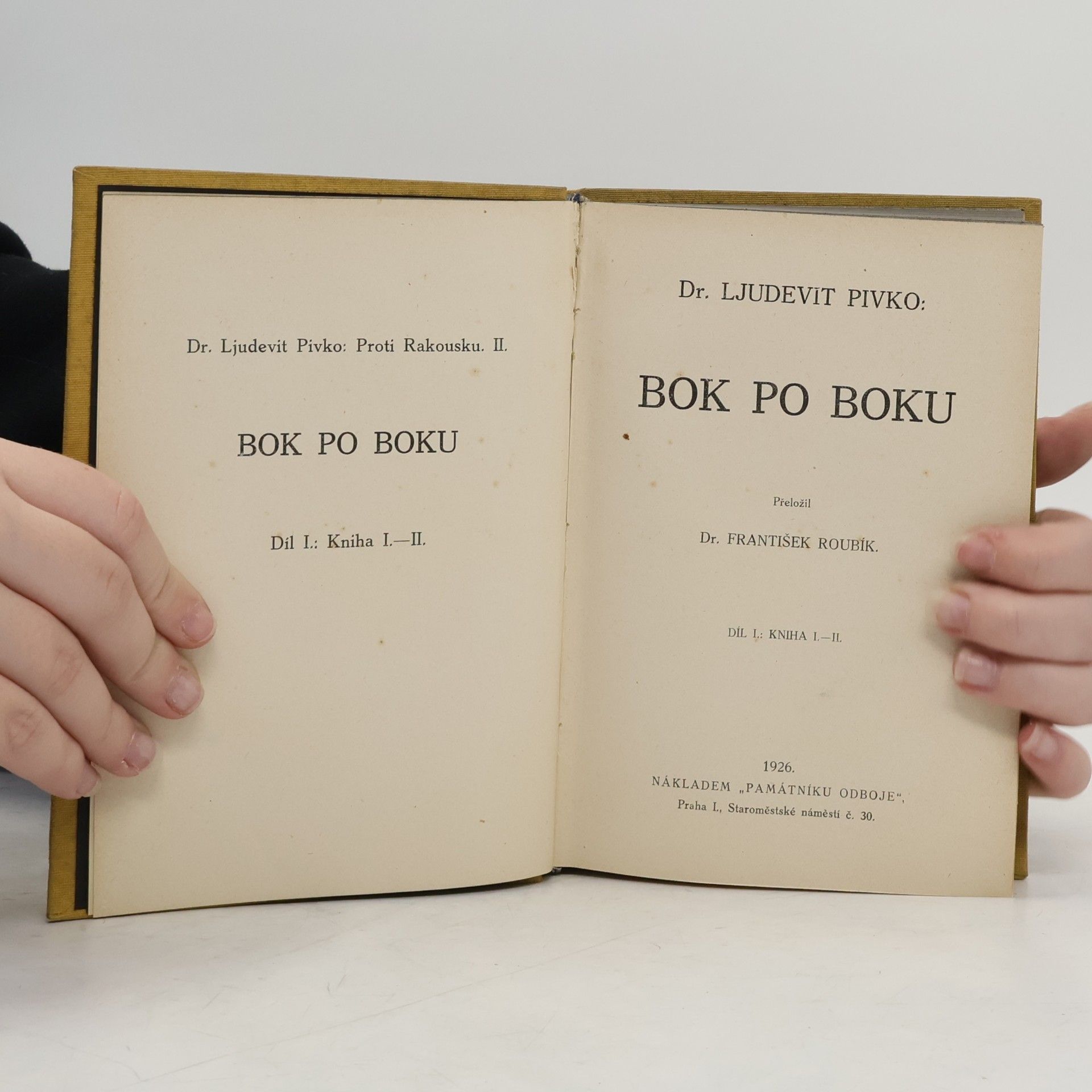 Ljudevit Pivko Proti Rakousku II. Bok po boku