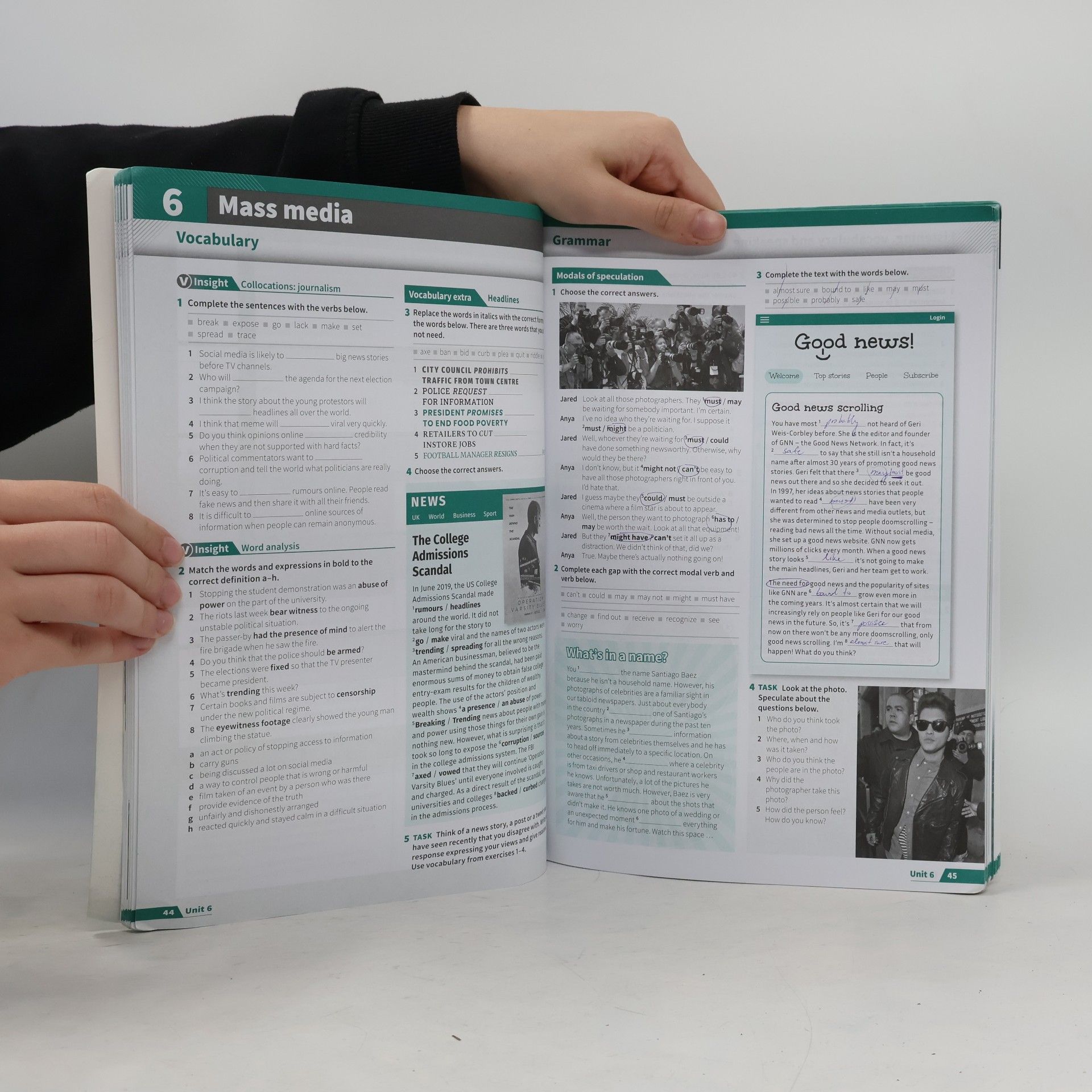 Claire Thacker Insight. Upper-intermediate workbook