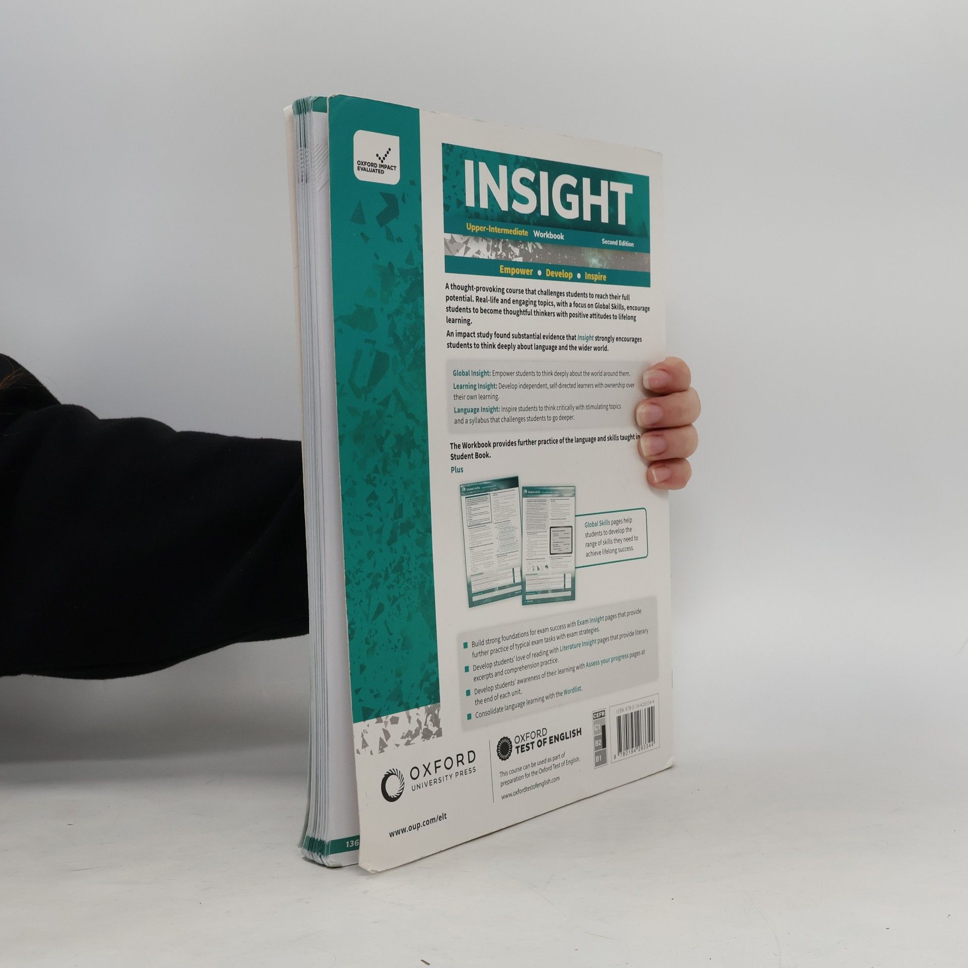 Claire Thacker Insight. Upper-intermediate workbook