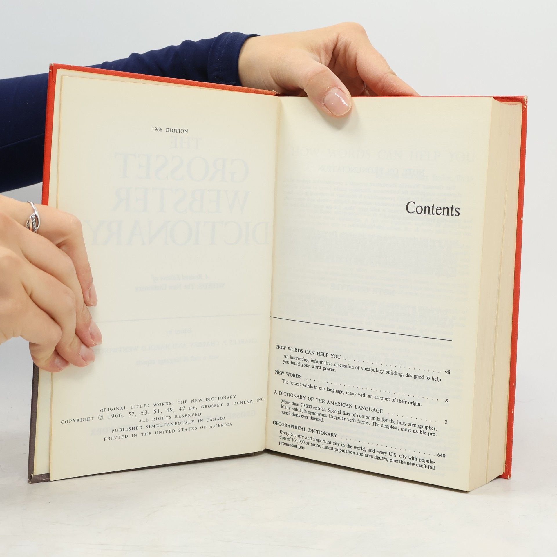 Autorenkollektiv The Grosset Webster Dictionary