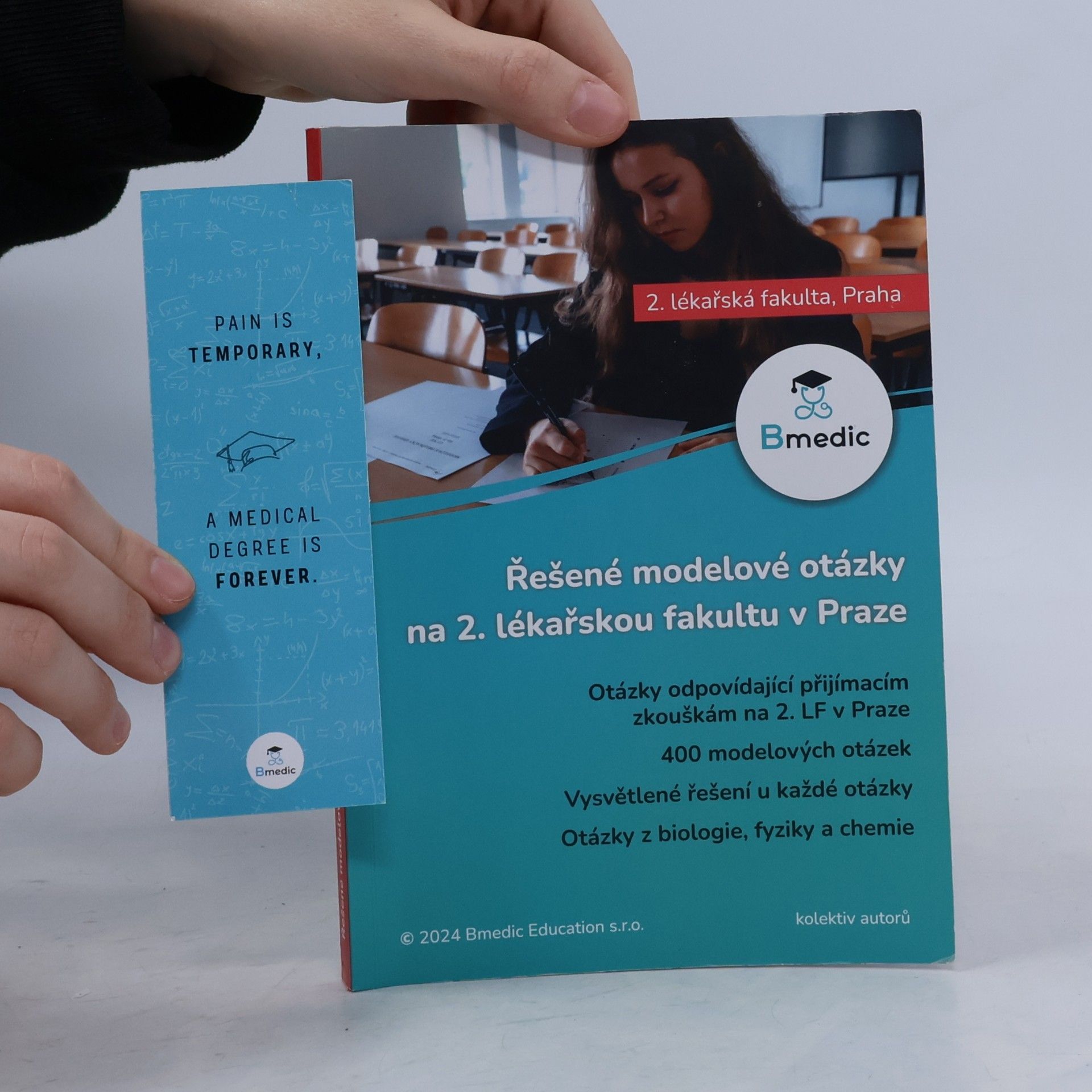 Kolektiv autorů Řešené modelové otázky na 2. lékařskou fakultu v Praze
