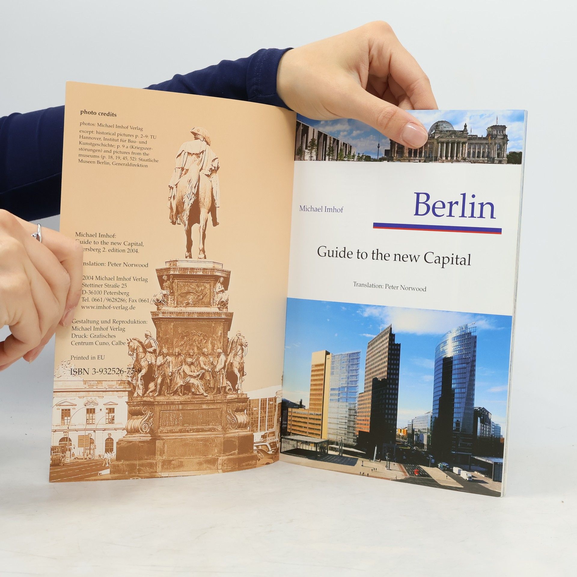 Michael Imhof Berlin. Guide to the new Capital