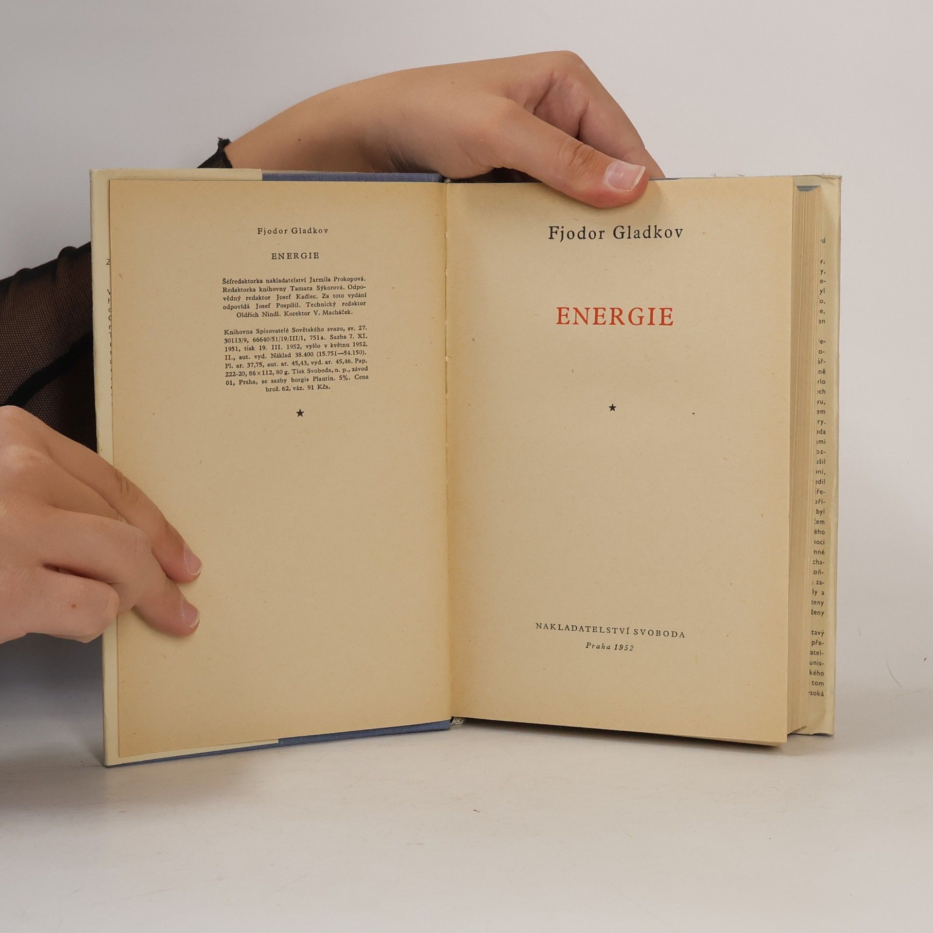Fjodor Gladkow Energie