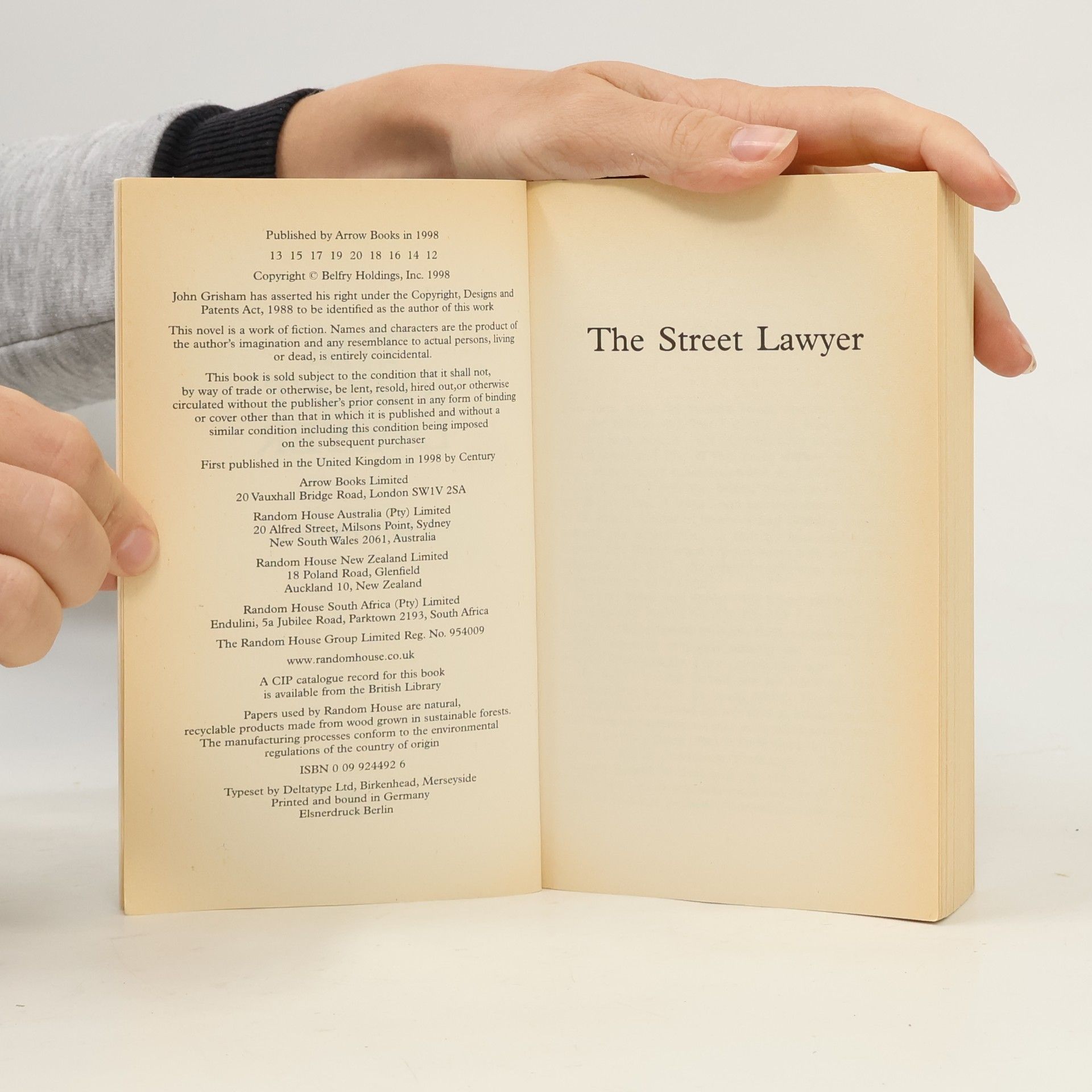John Grisham The Street Lawyer