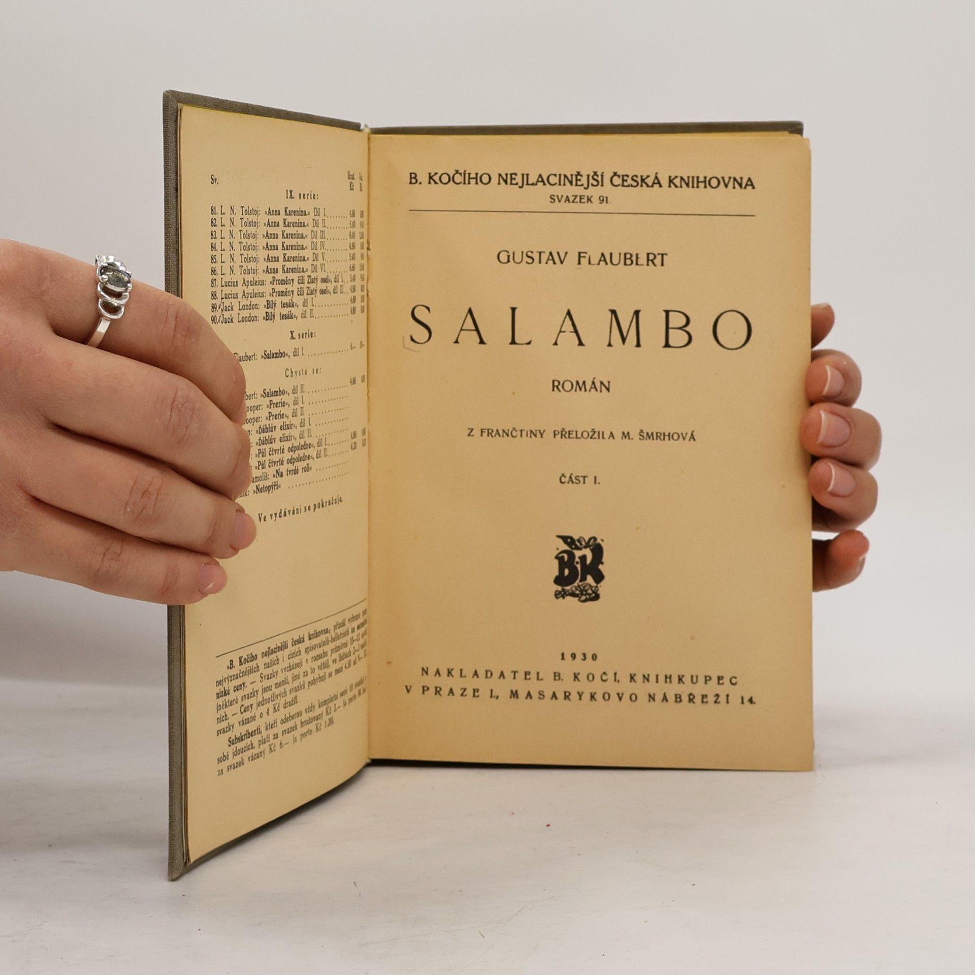 Gustave Flaubert Salambo 1