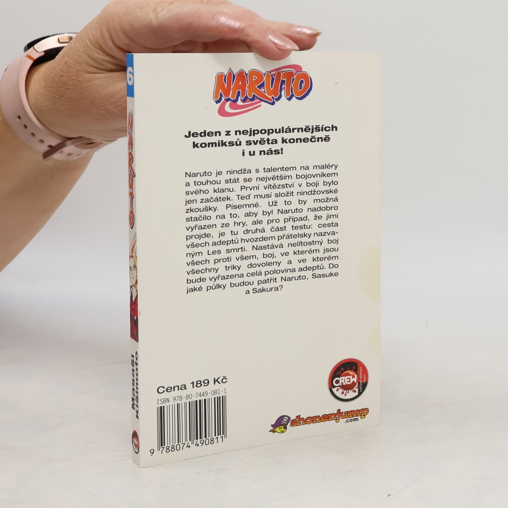Masashi Kishimoto Naruto. 6. díl, Sakuřino rozhodnutí