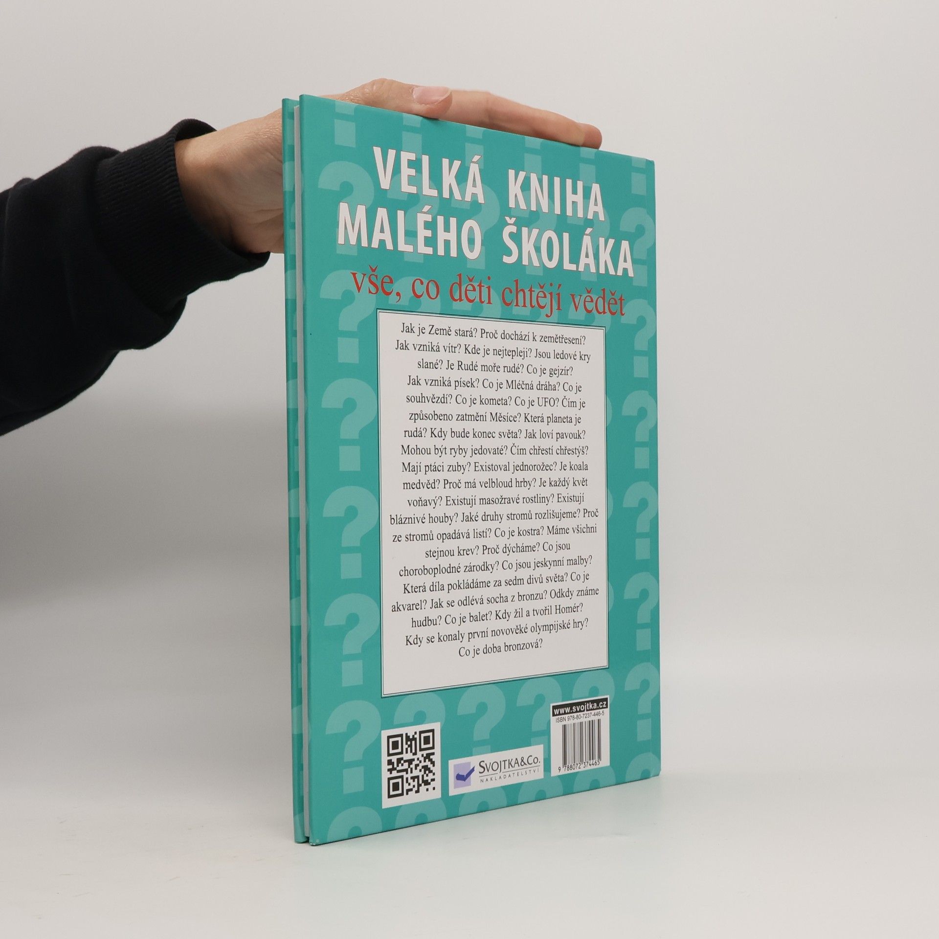 Autorenkollektiv Velká kniha malého školáka : vše, co děti chtějí vědět
